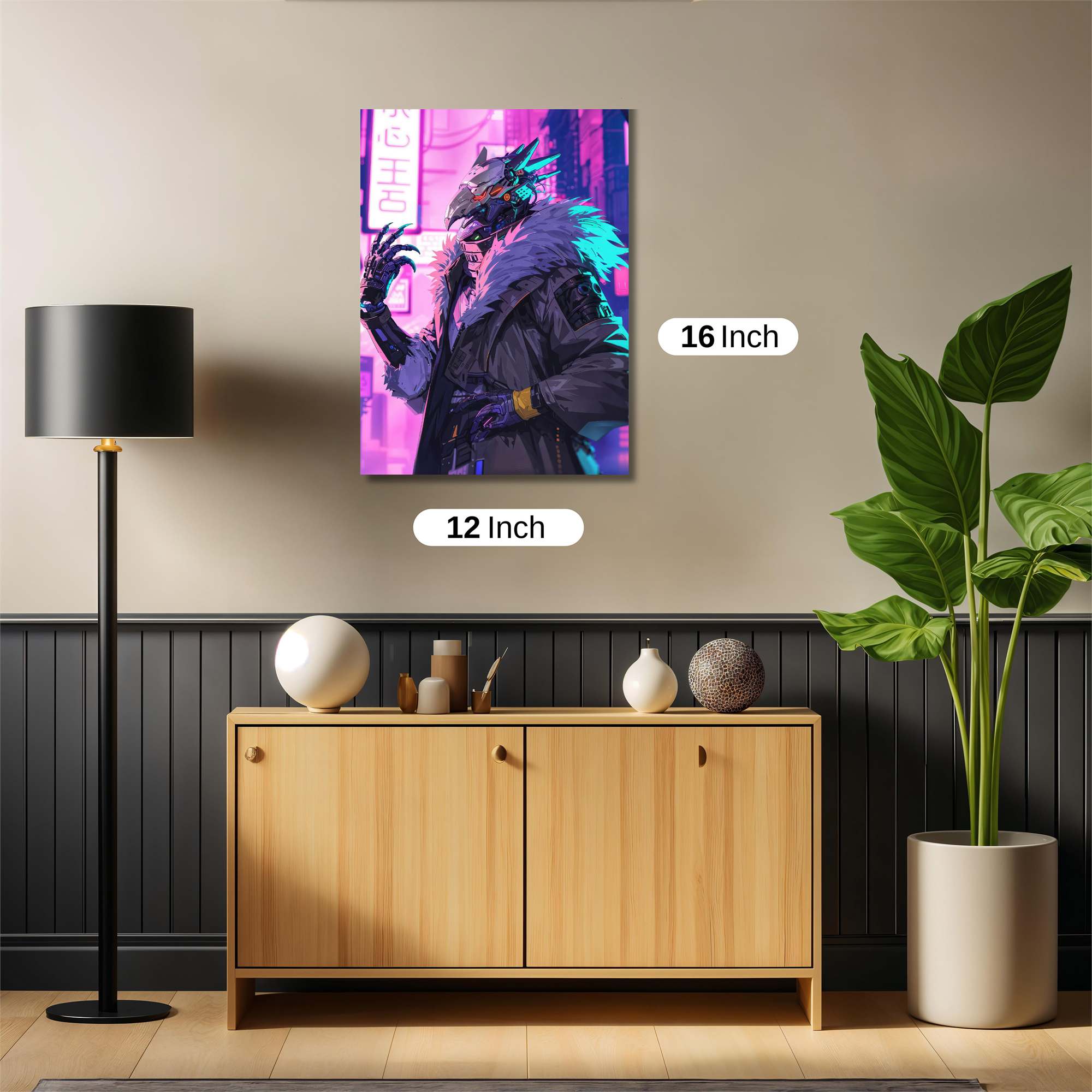 RavenCyberpunk Safe Wall Magnetic / M