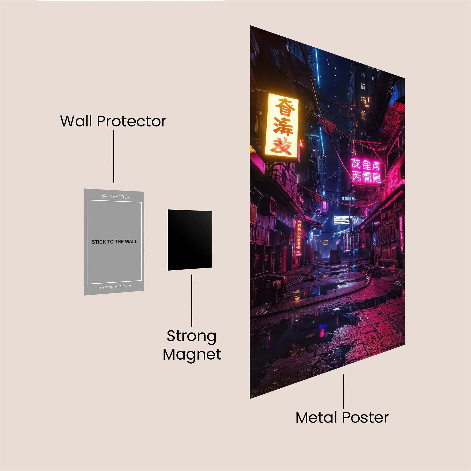 Neon Dream Safe Wall Magnetic / M