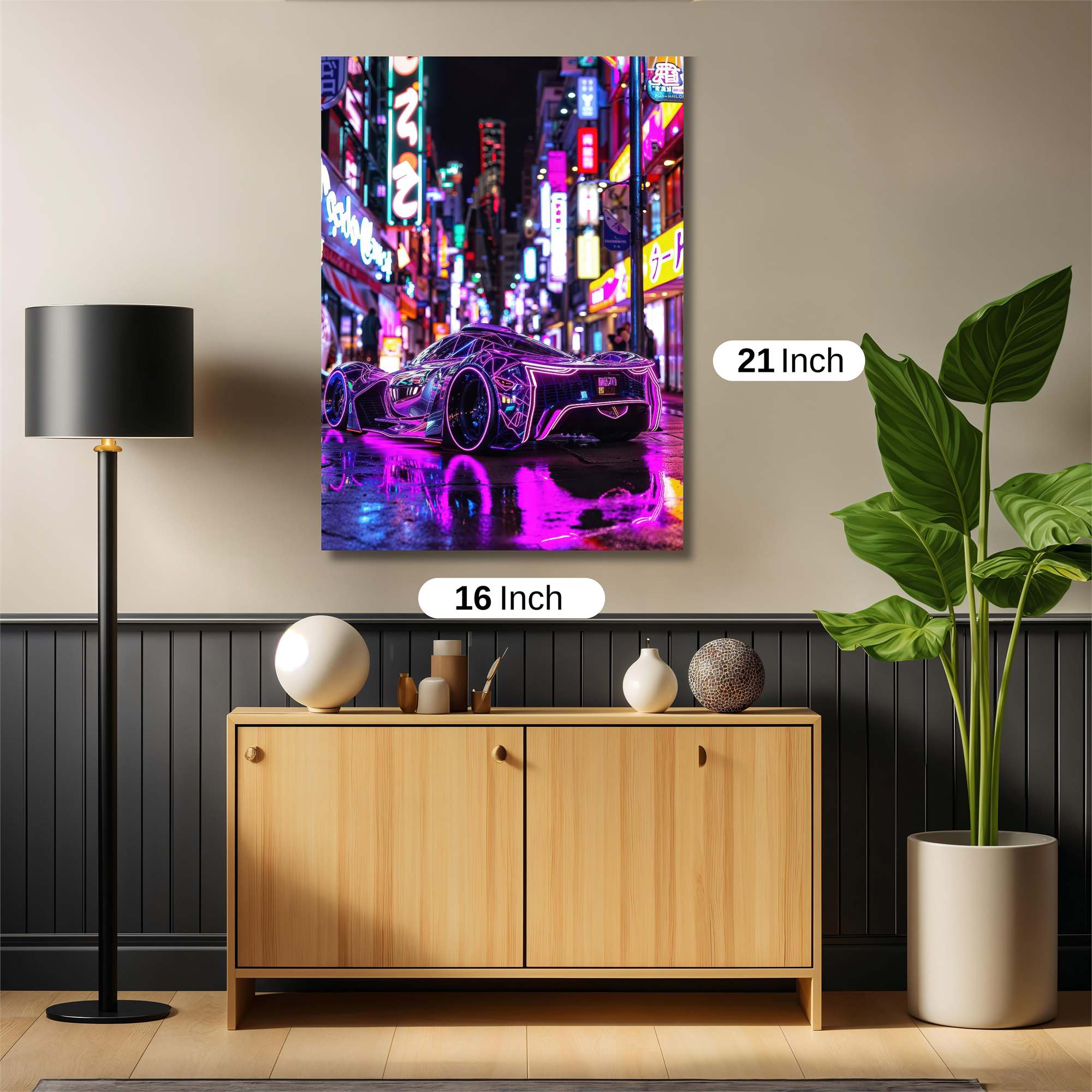 Cyberpunk Dream Safe Wall Magnetic / M