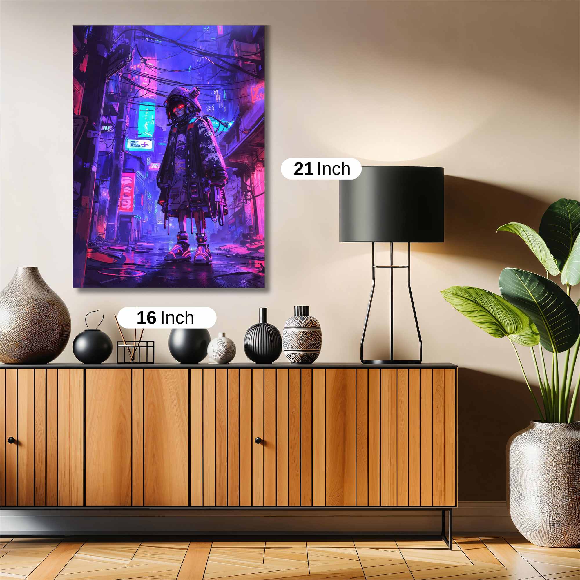 Cyberpunk Solitude Safe Wall Magnetic / M