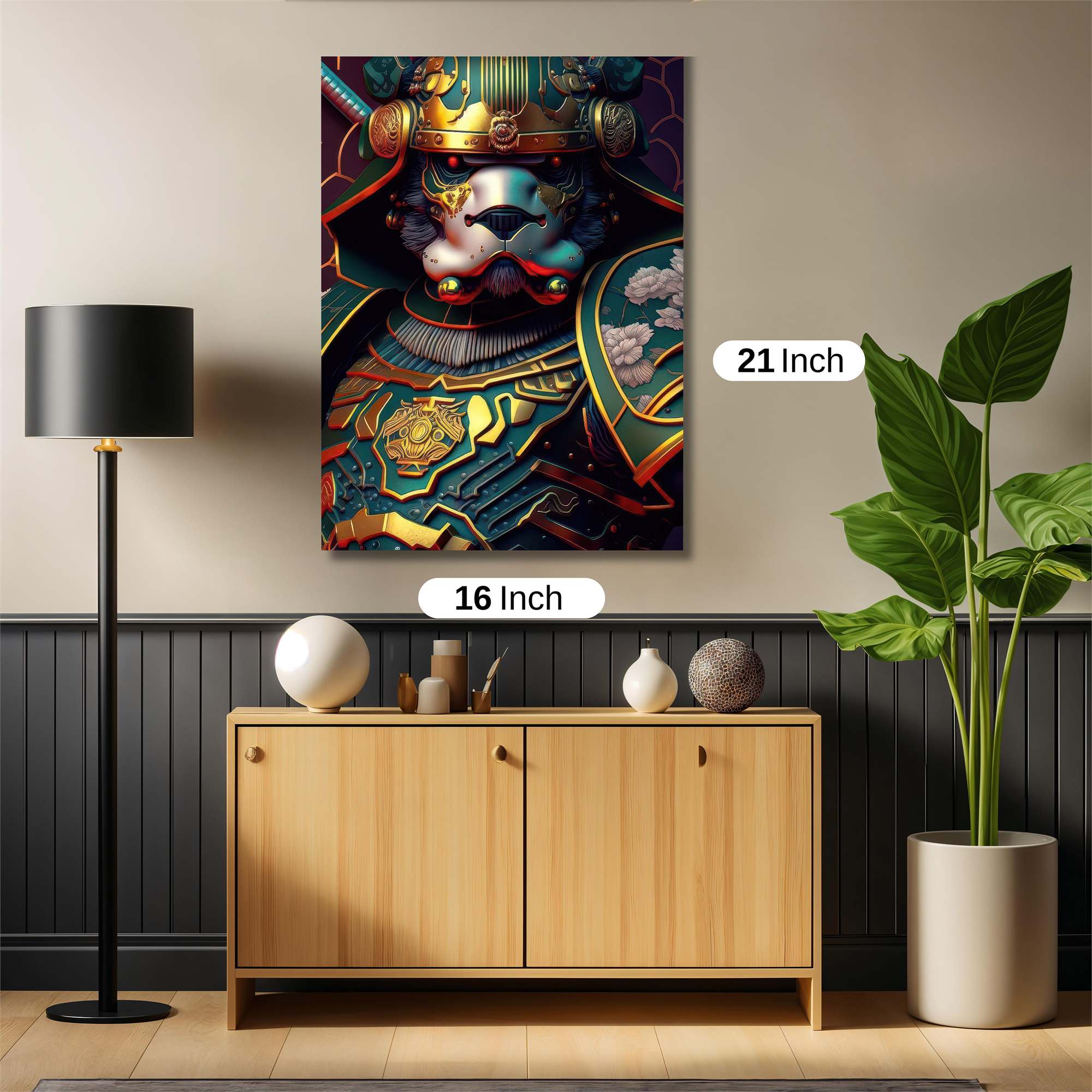 Samurai Serenity Safe Wall Magnetic / M