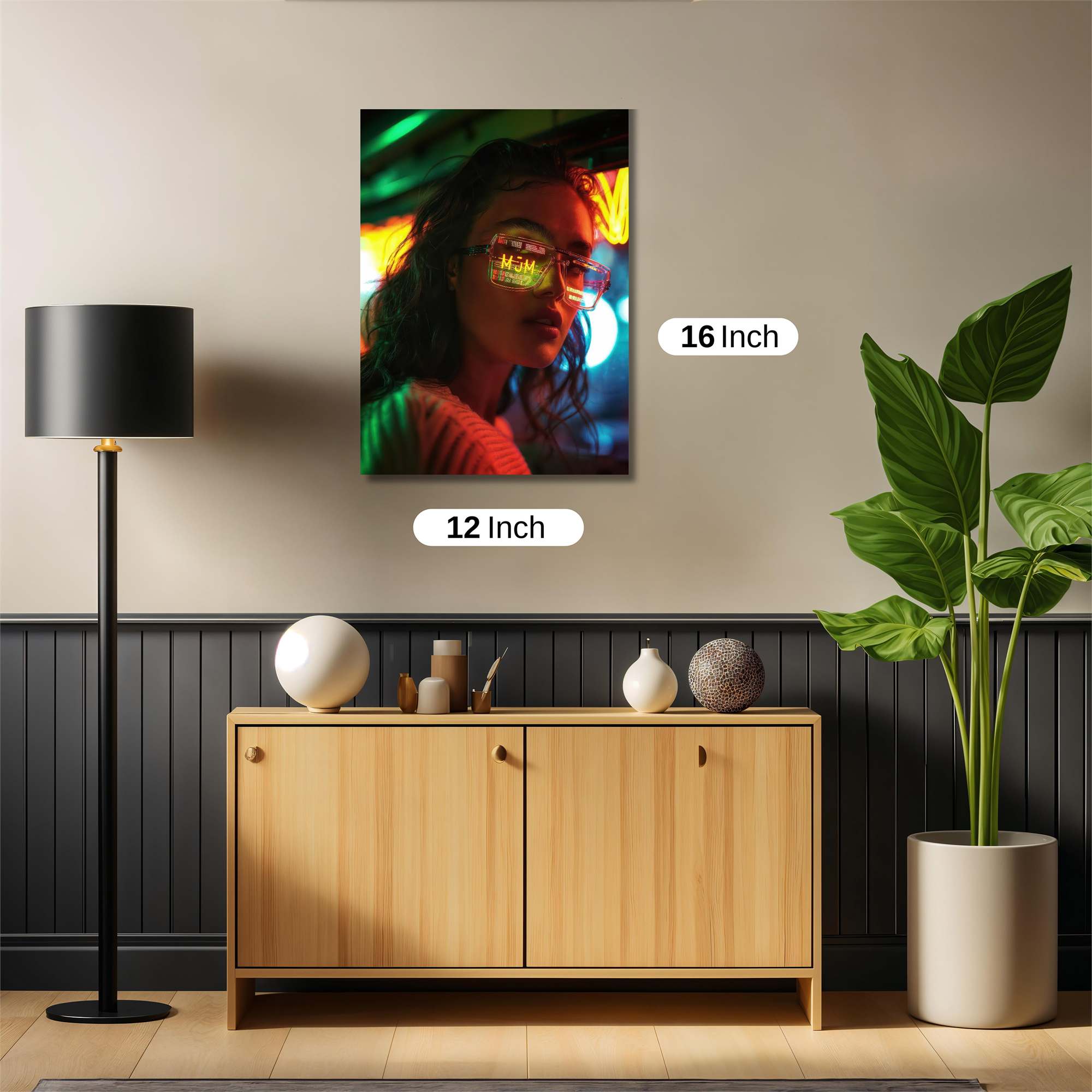 NeonGaze Safe Wall Magnetic / M