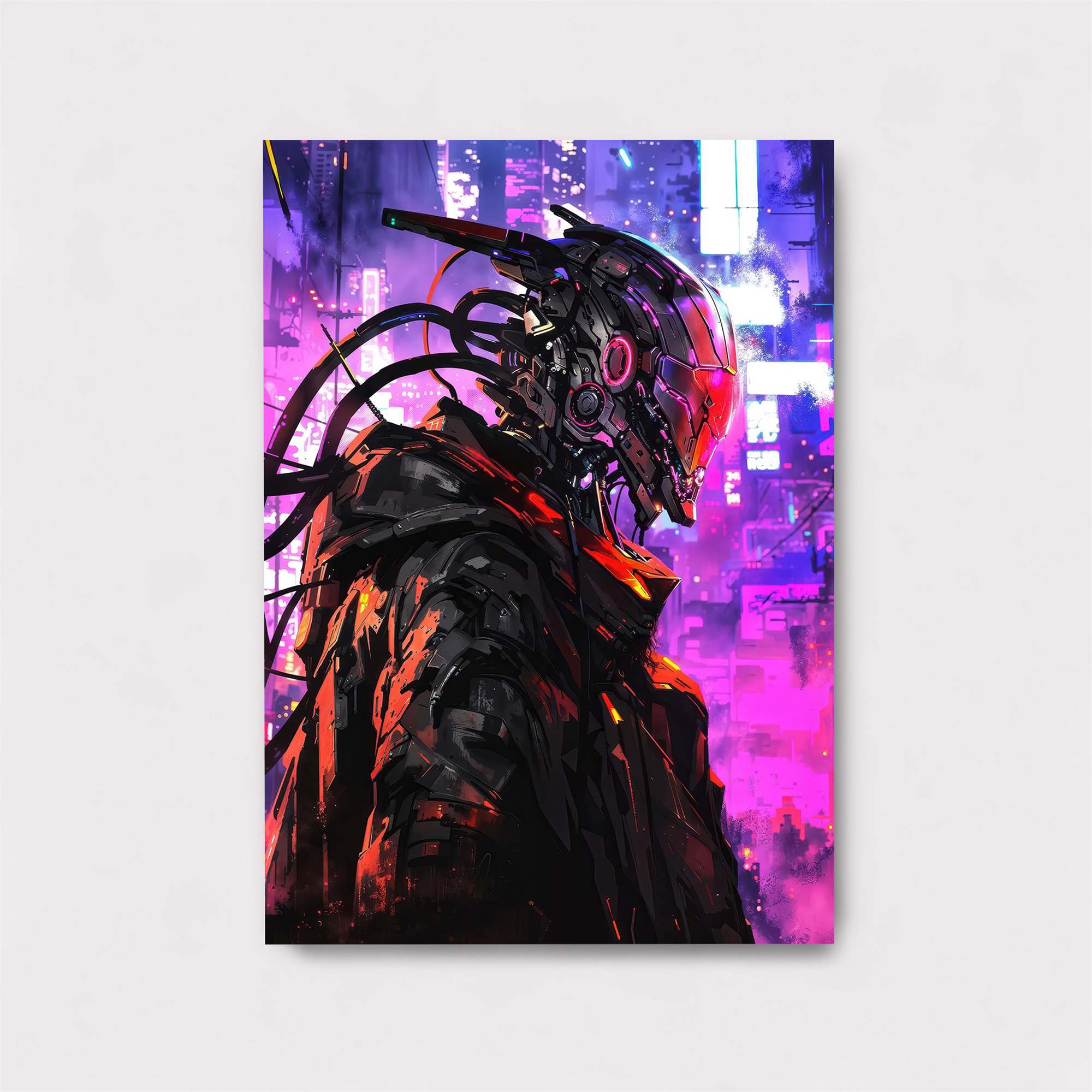 Cyberpunk Sentinel Safe Wall Magnetic / M