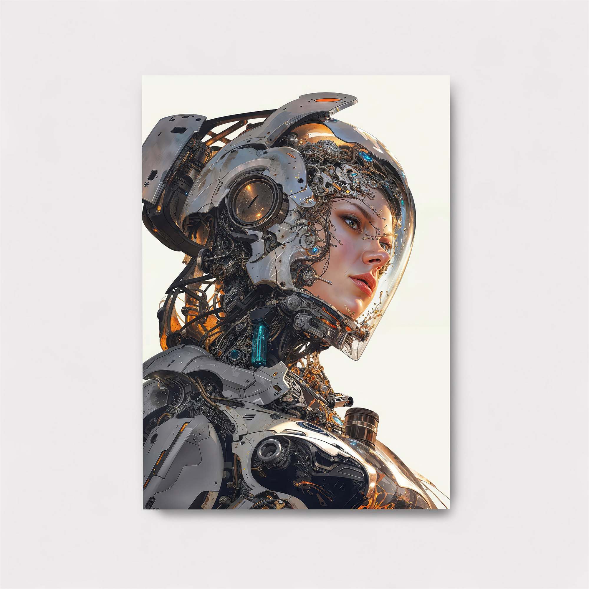 Cyber Serenity Safe Wall Magnetic / M