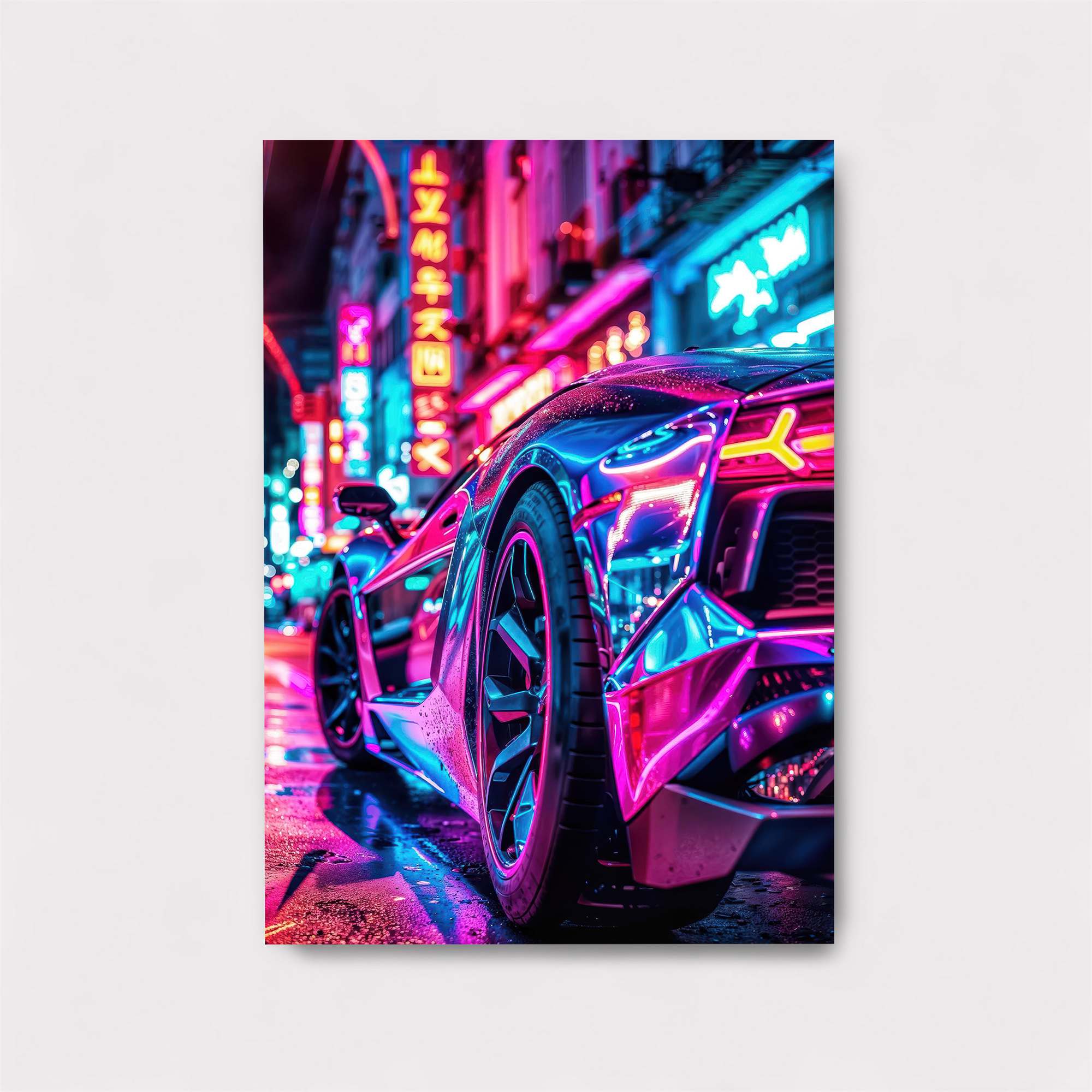 Neon Velocity Safe Wall Magnetic / M