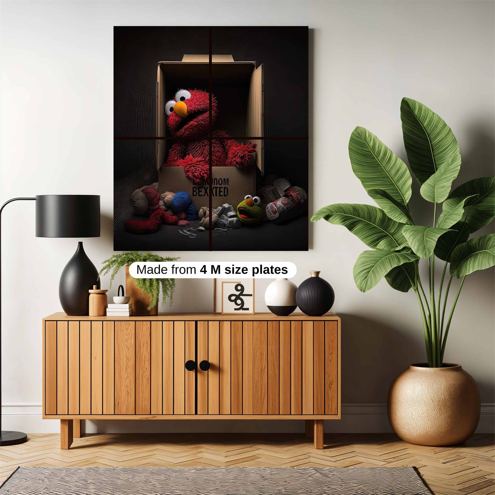Elmo Despair Safe Wall Magnetic / M
