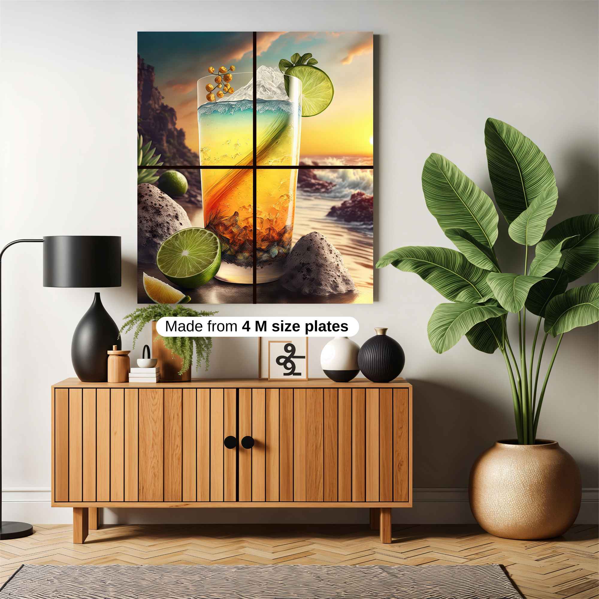 Sunset Serenity Safe Wall Magnetic / M