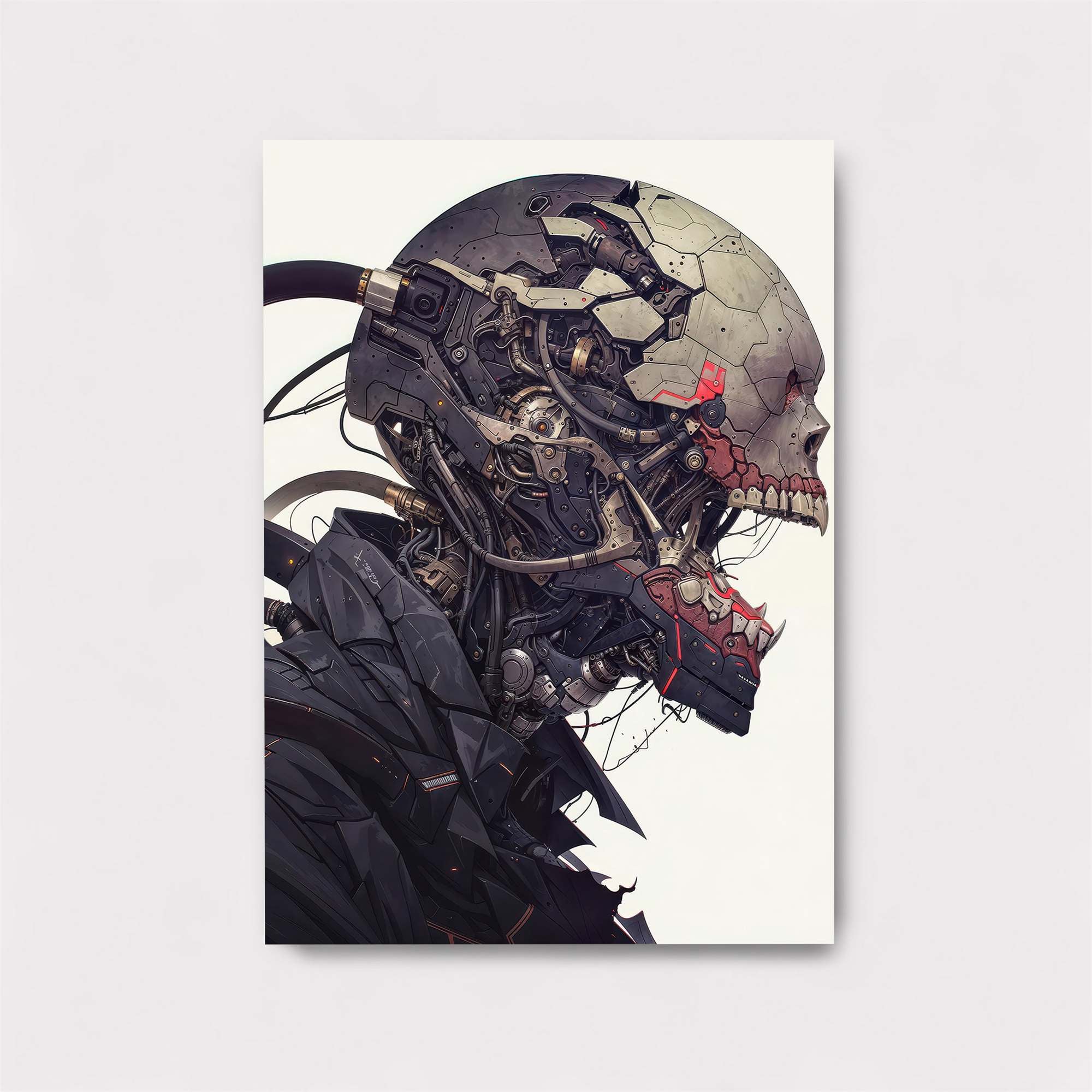 Skull Agony Safe Wall Magnetic / M