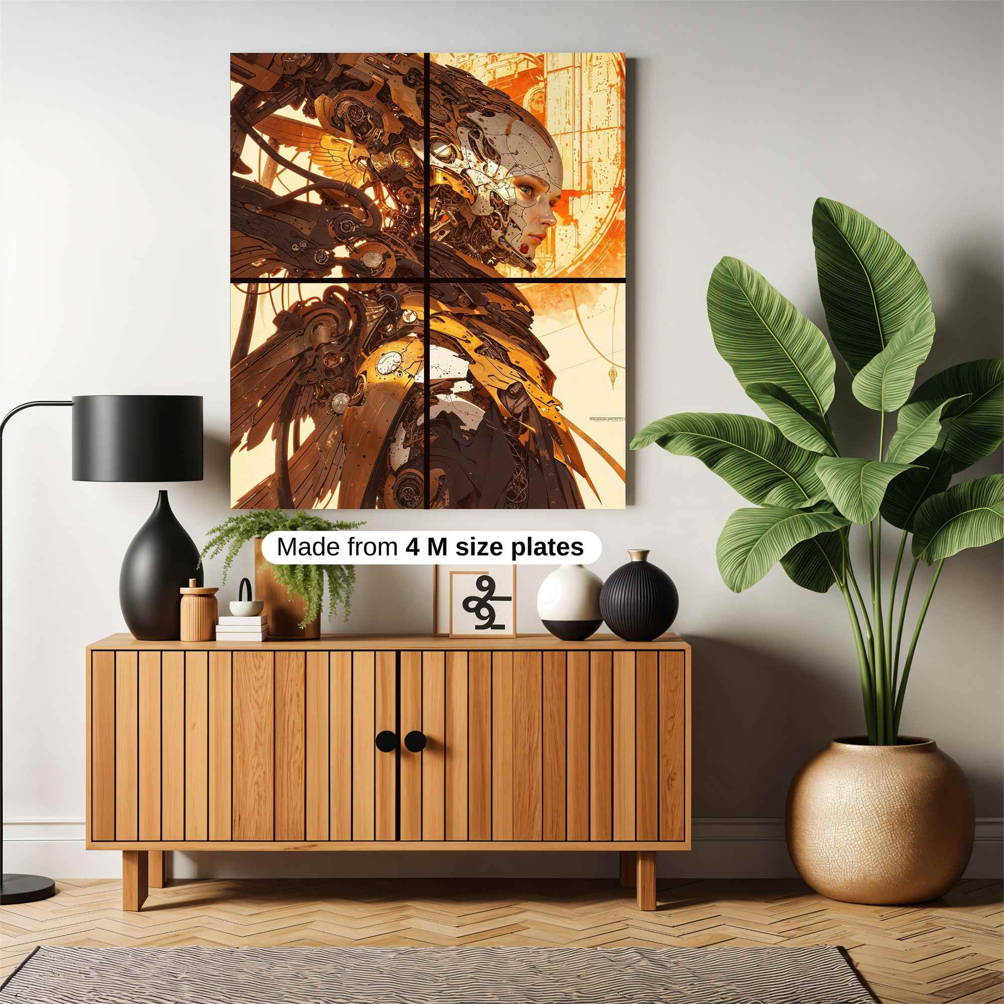 Cyber Angel Safe Wall Magnetic / M