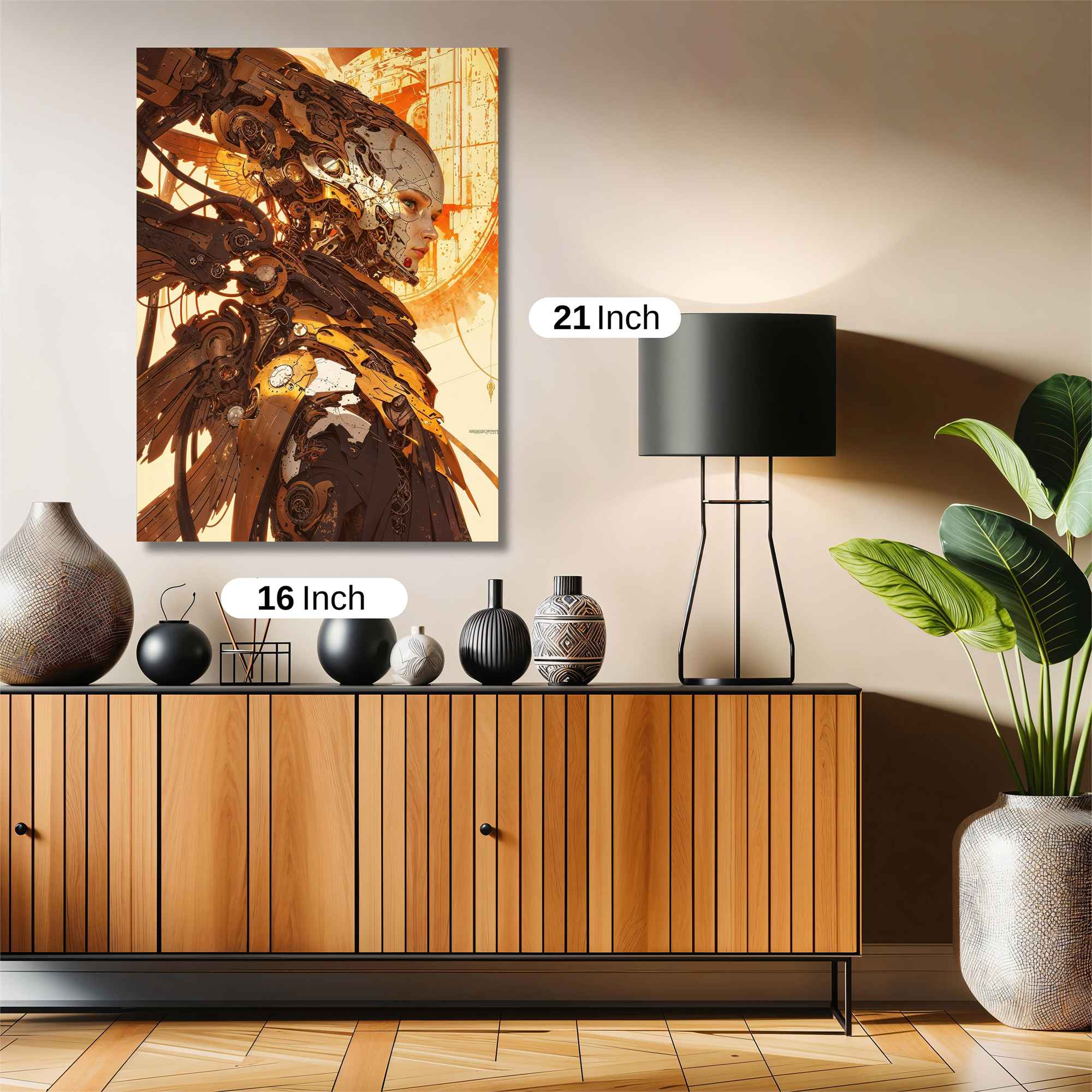 Cyber Angel Safe Wall Magnetic / M