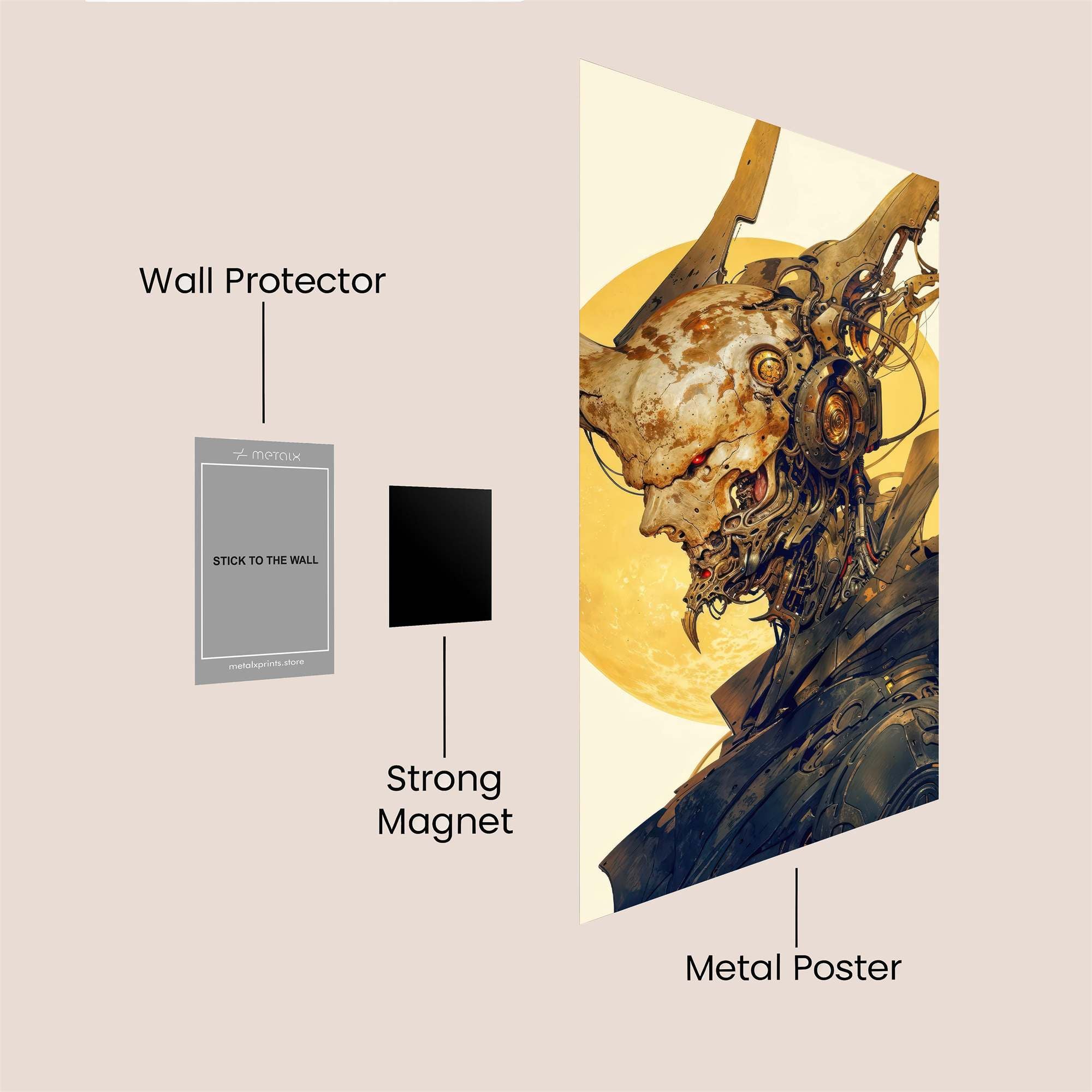 Beast Serenity Safe Wall Magnetic / M