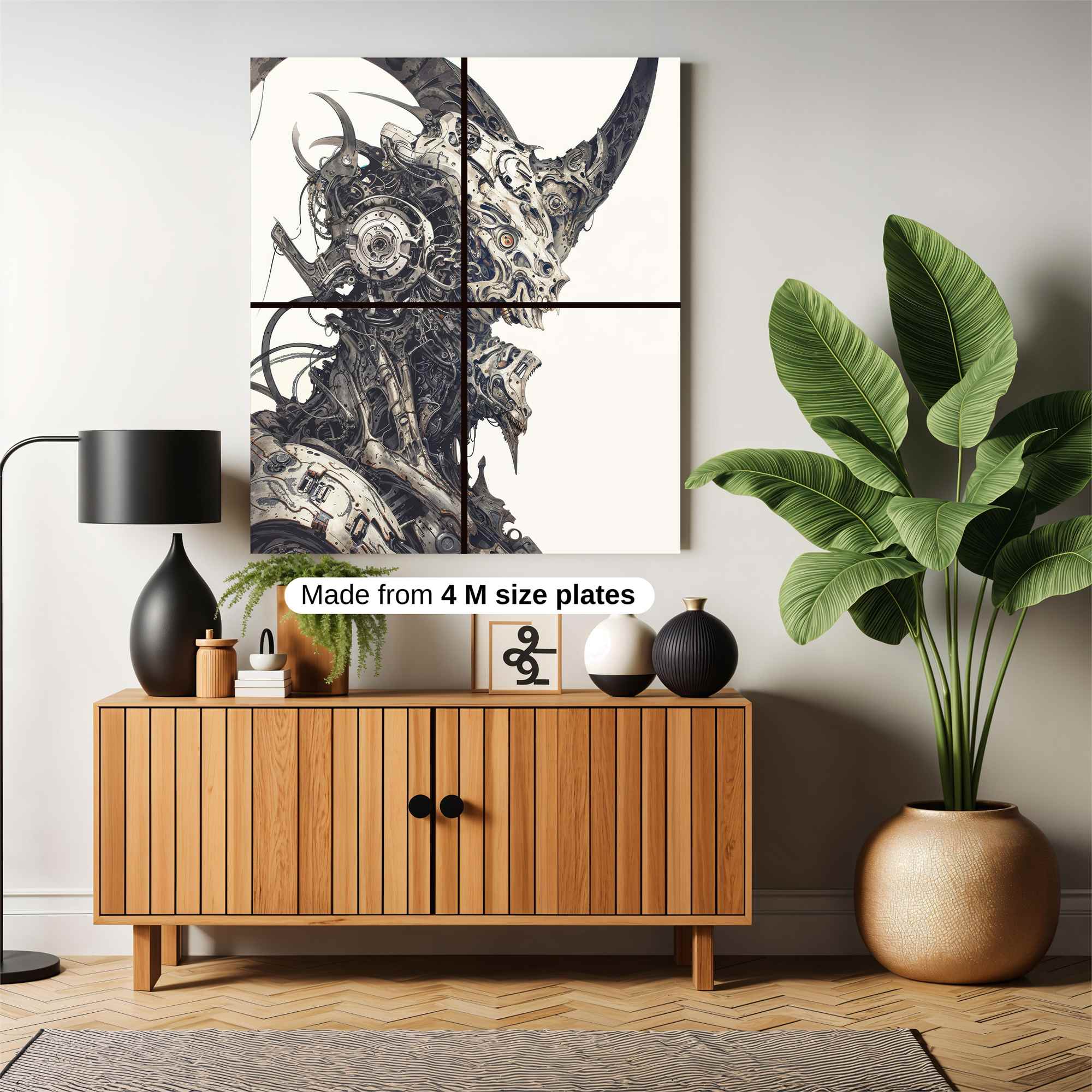Mecha Menace Safe Wall Magnetic / M