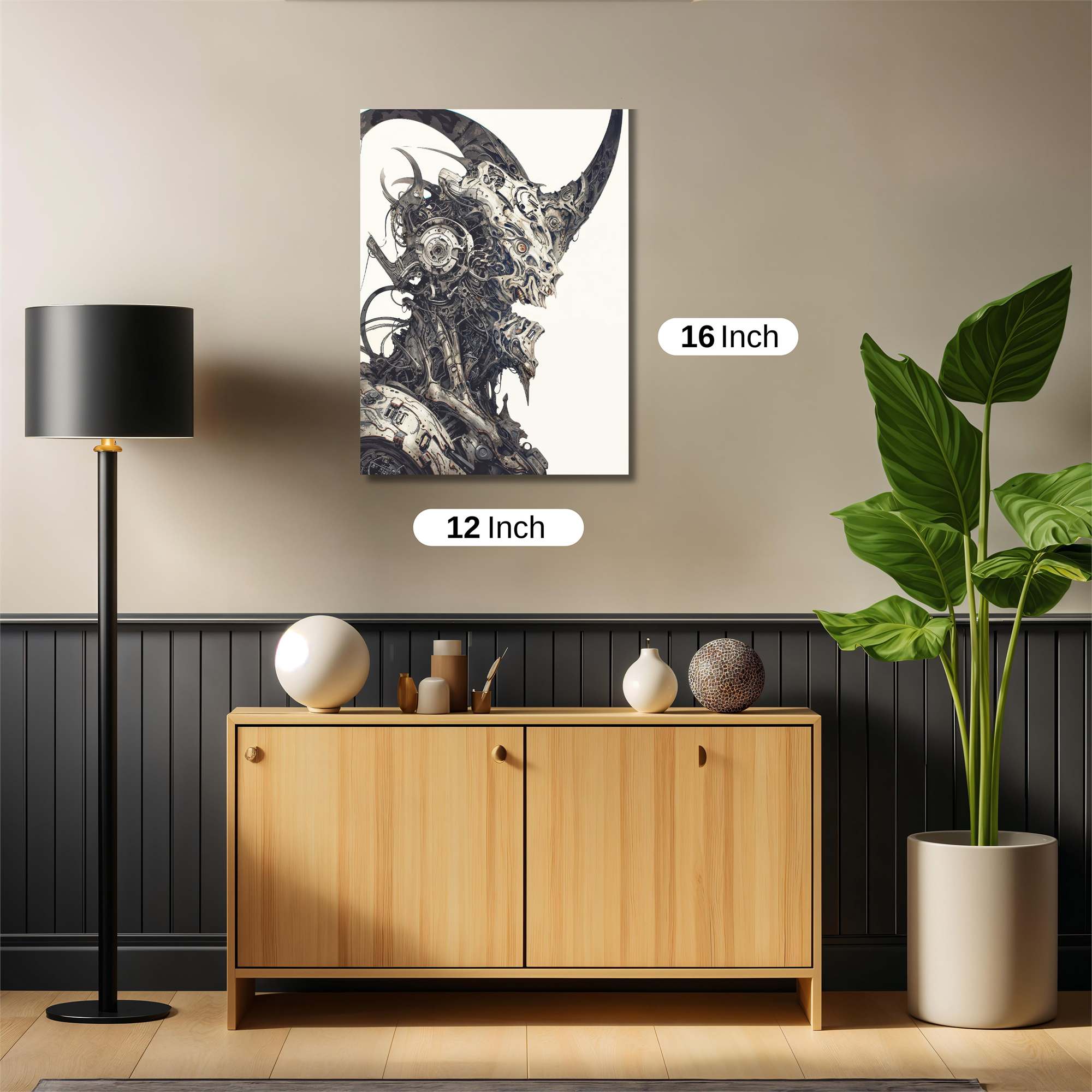 Mecha Menace Safe Wall Magnetic / M