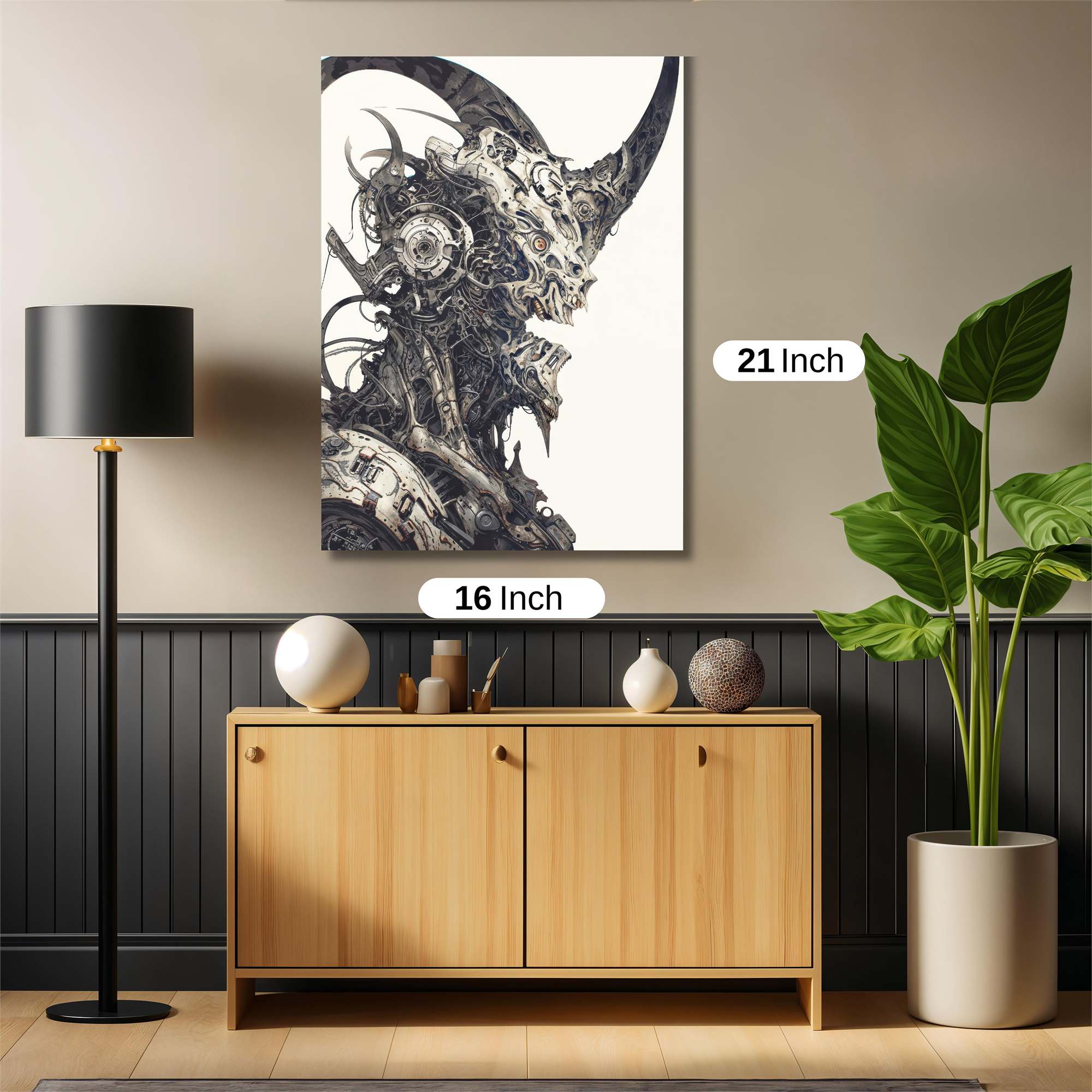 Mecha Menace Safe Wall Magnetic / M