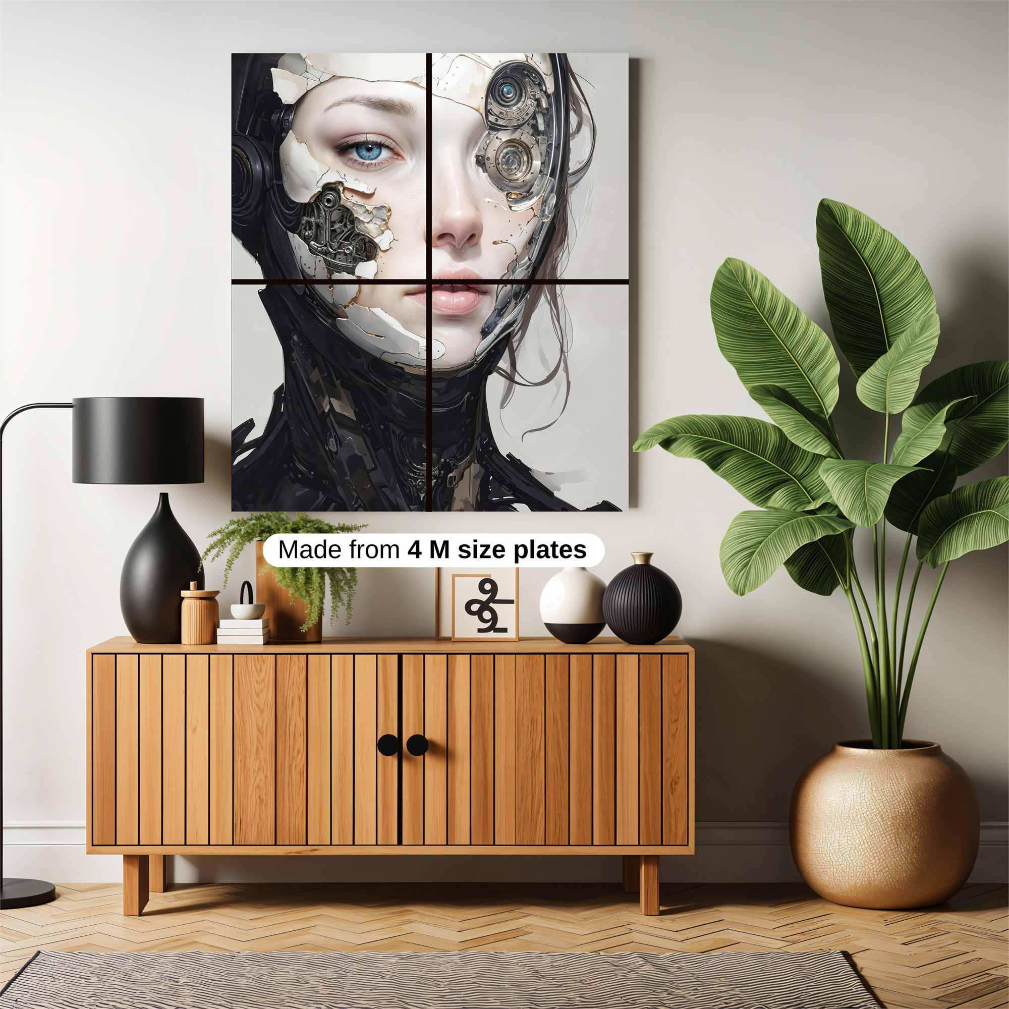 Cyber Enigma Safe Wall Magnetic / M