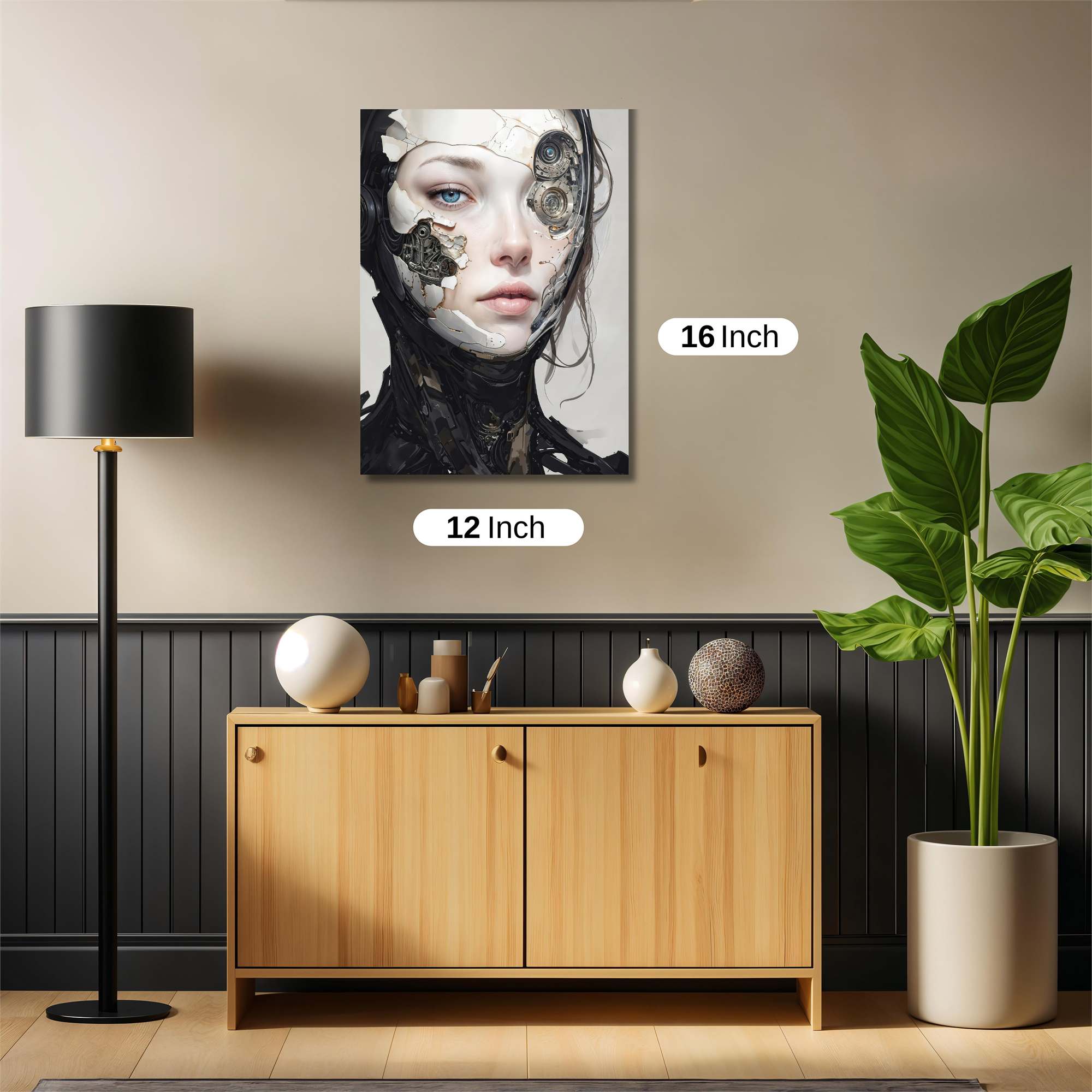 Cyber Enigma Safe Wall Magnetic / M