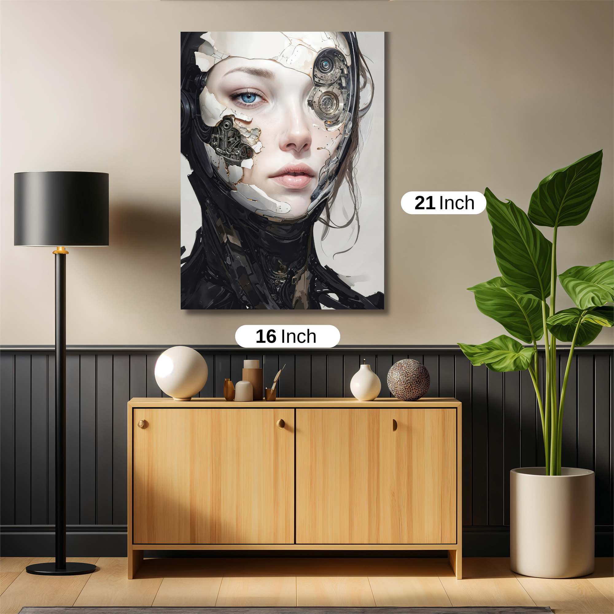 Cyber Enigma Safe Wall Magnetic / M