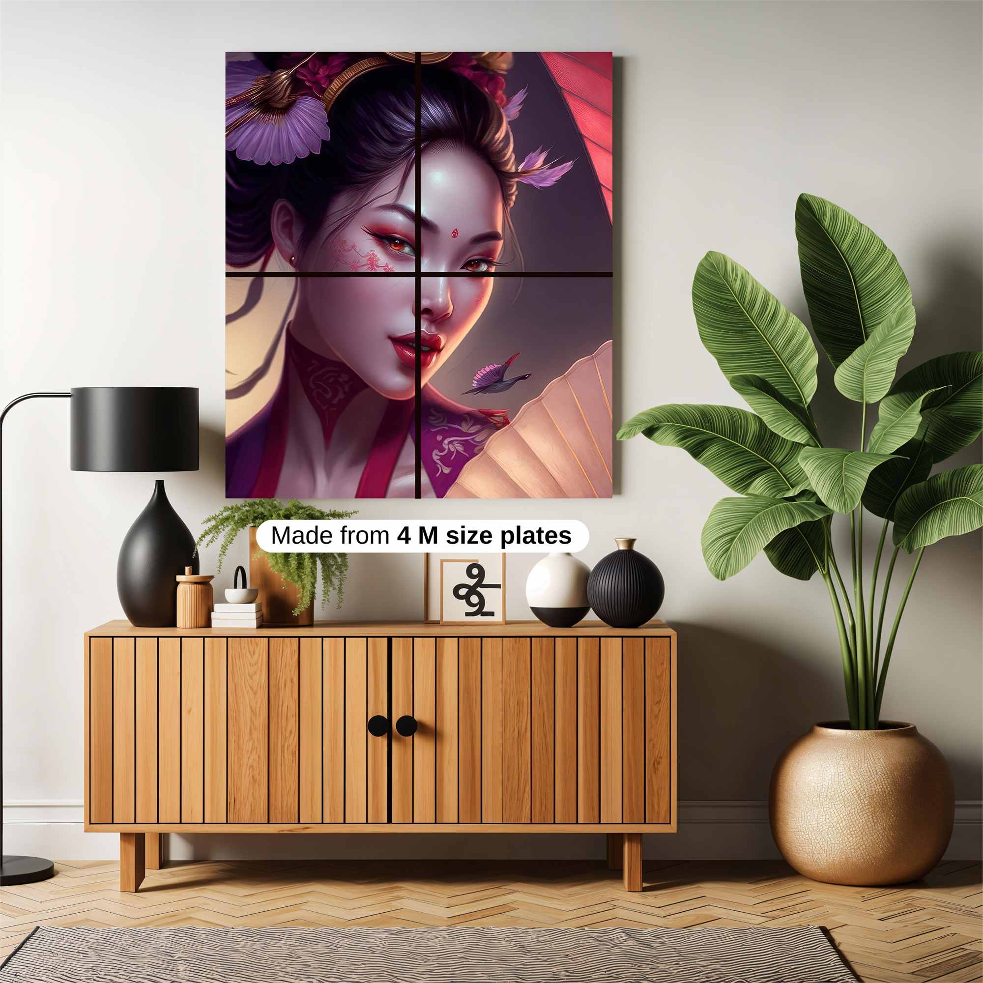 Geisha Enigma Safe Wall Magnetic / M