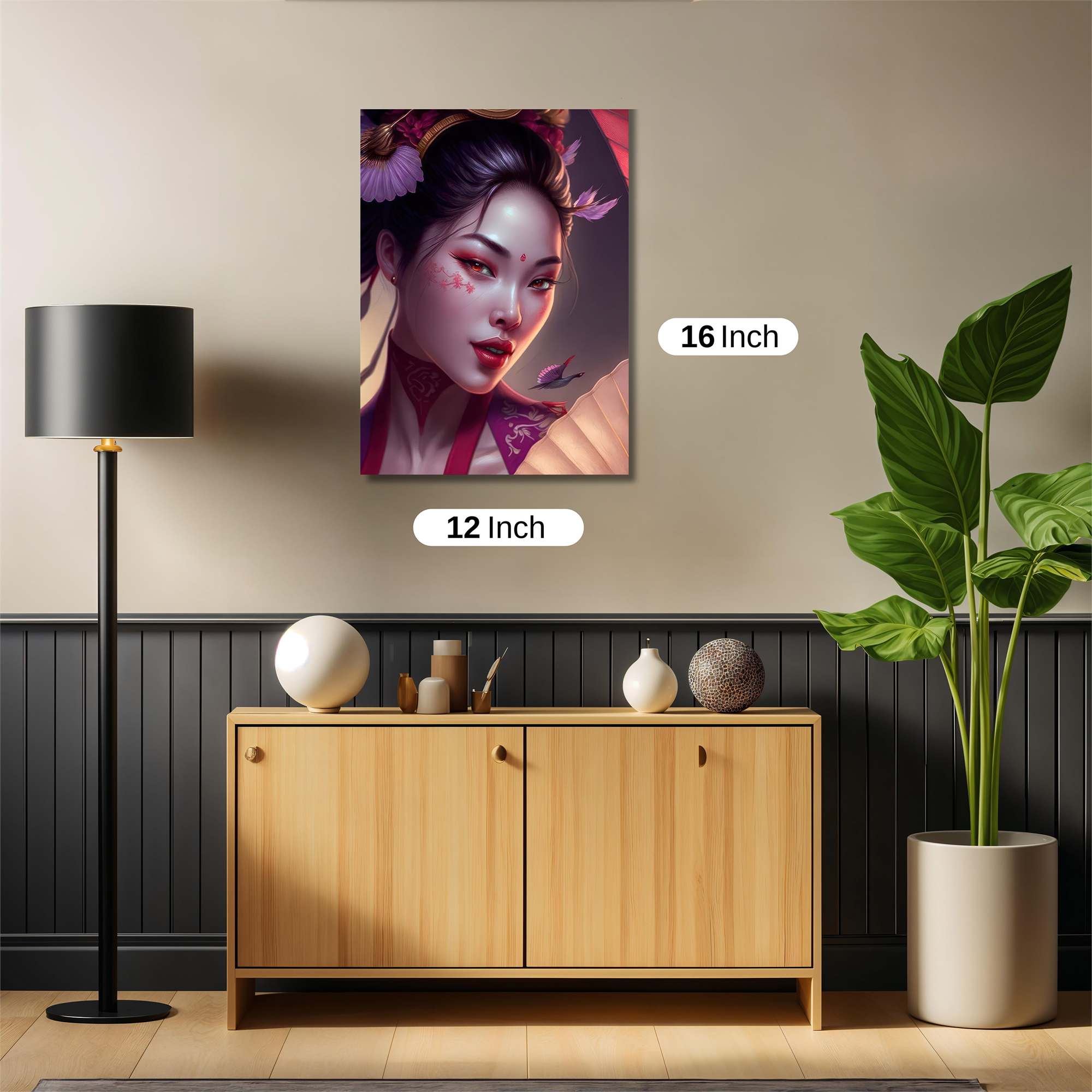 Geisha Enigma Safe Wall Magnetic / M