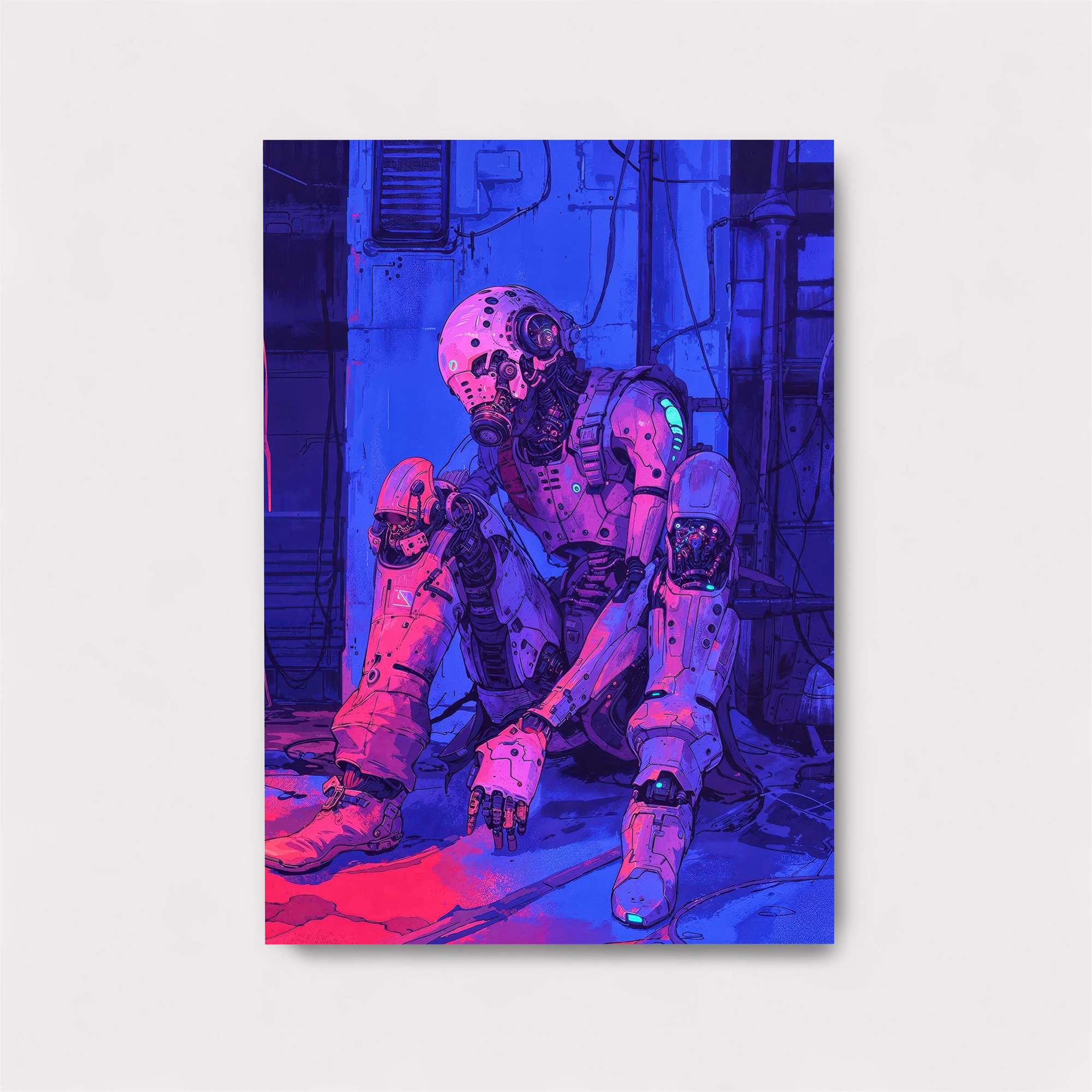 Robot Despair Safe Wall Magnetic / M