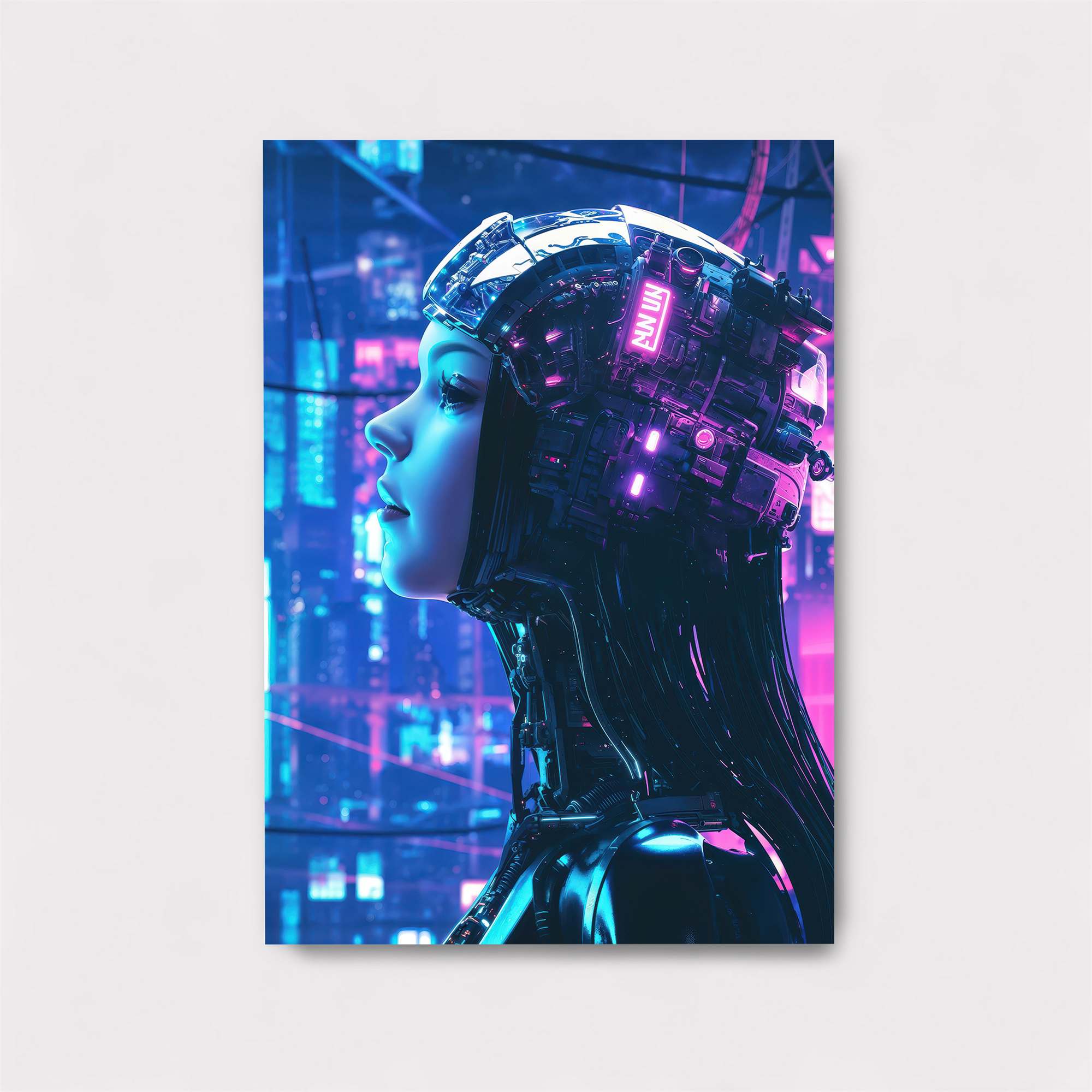 Cyber Serenity Safe Wall Magnetic / M