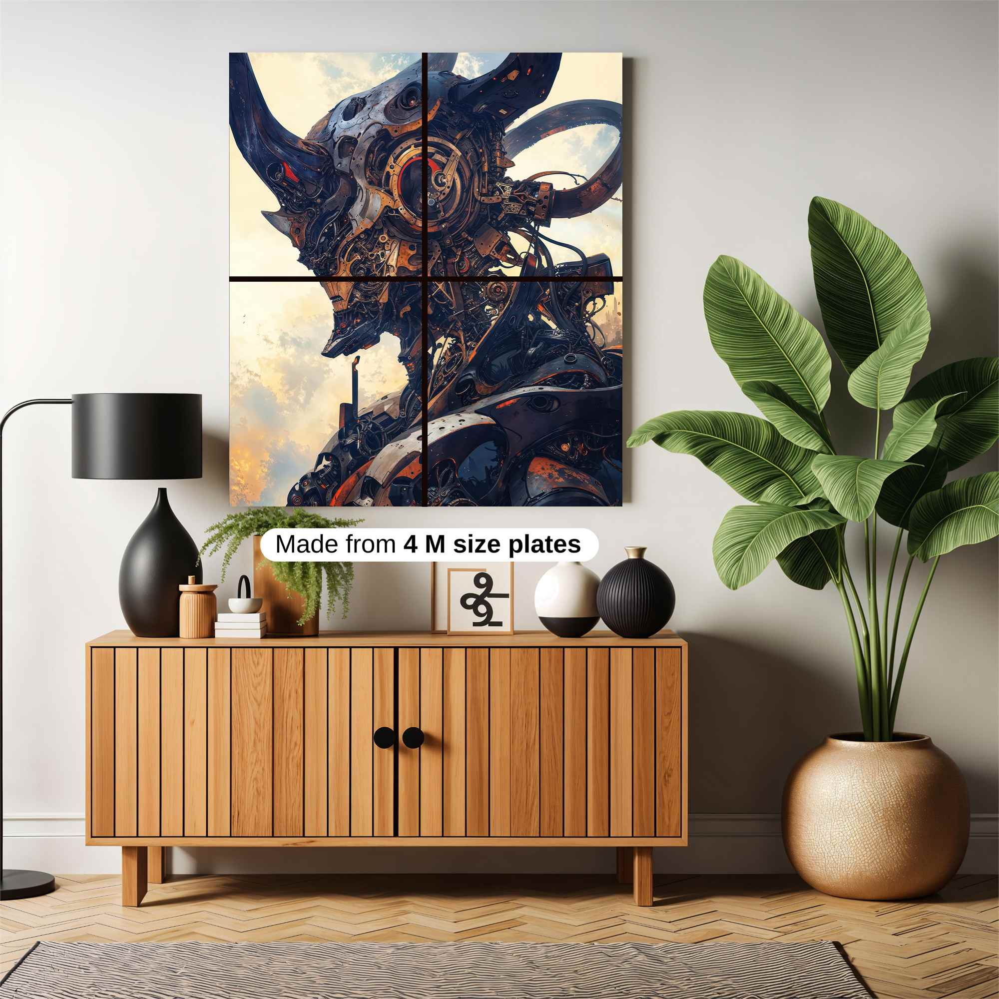 Mecha Melancholy Safe Wall Magnetic / M