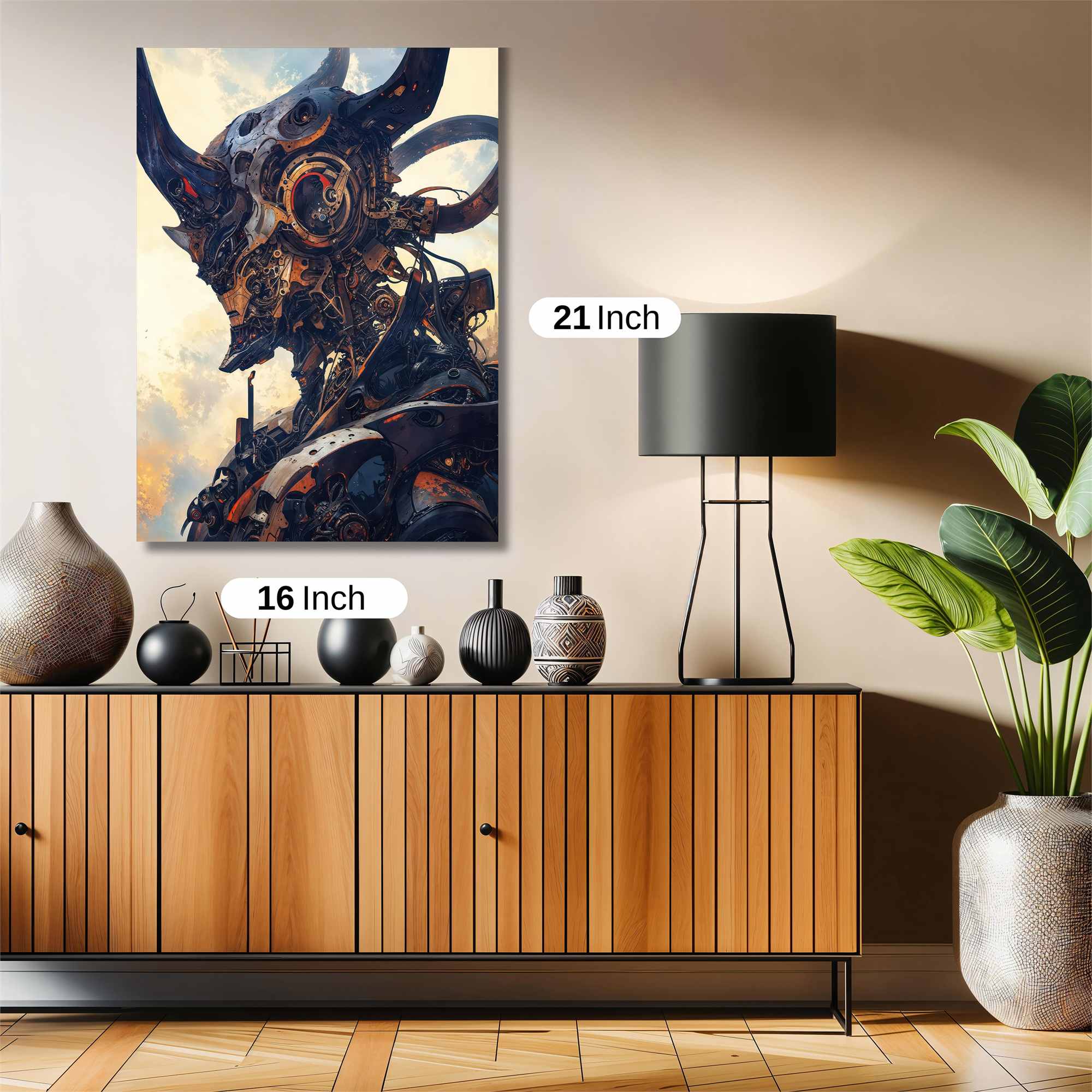 Mecha Melancholy Safe Wall Magnetic / M