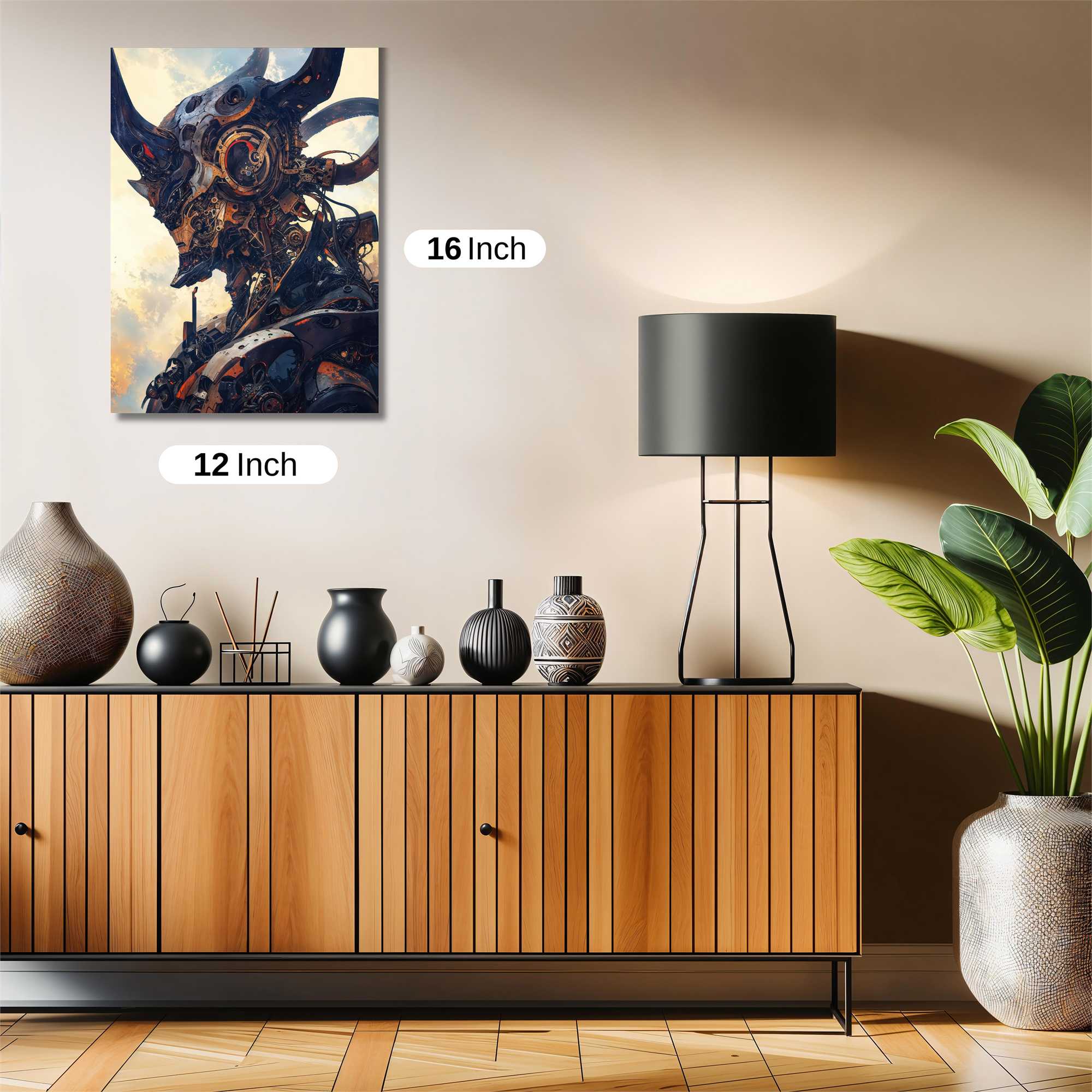 Mecha Melancholy Safe Wall Magnetic / M