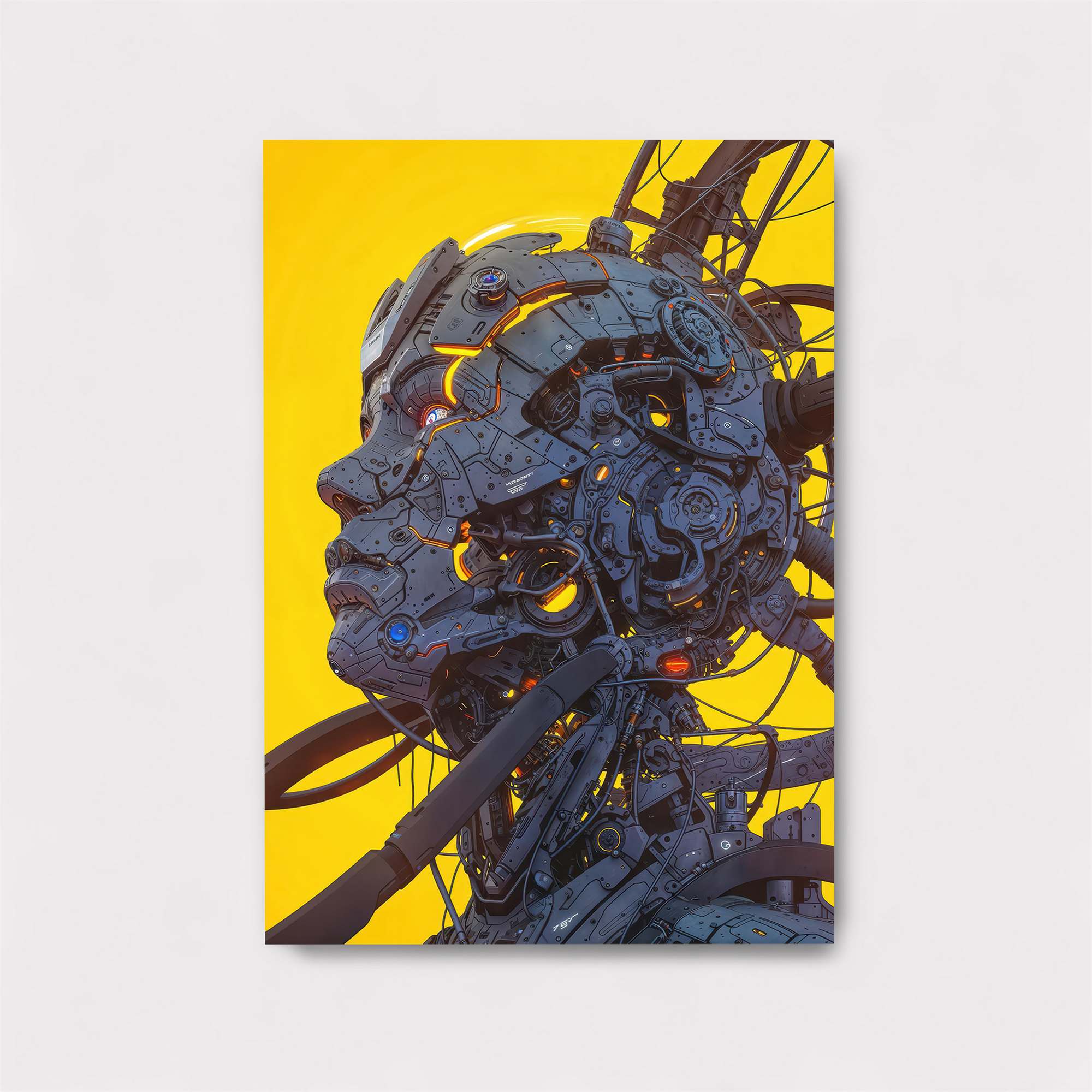 Cyber Serenity Safe Wall Magnetic / M