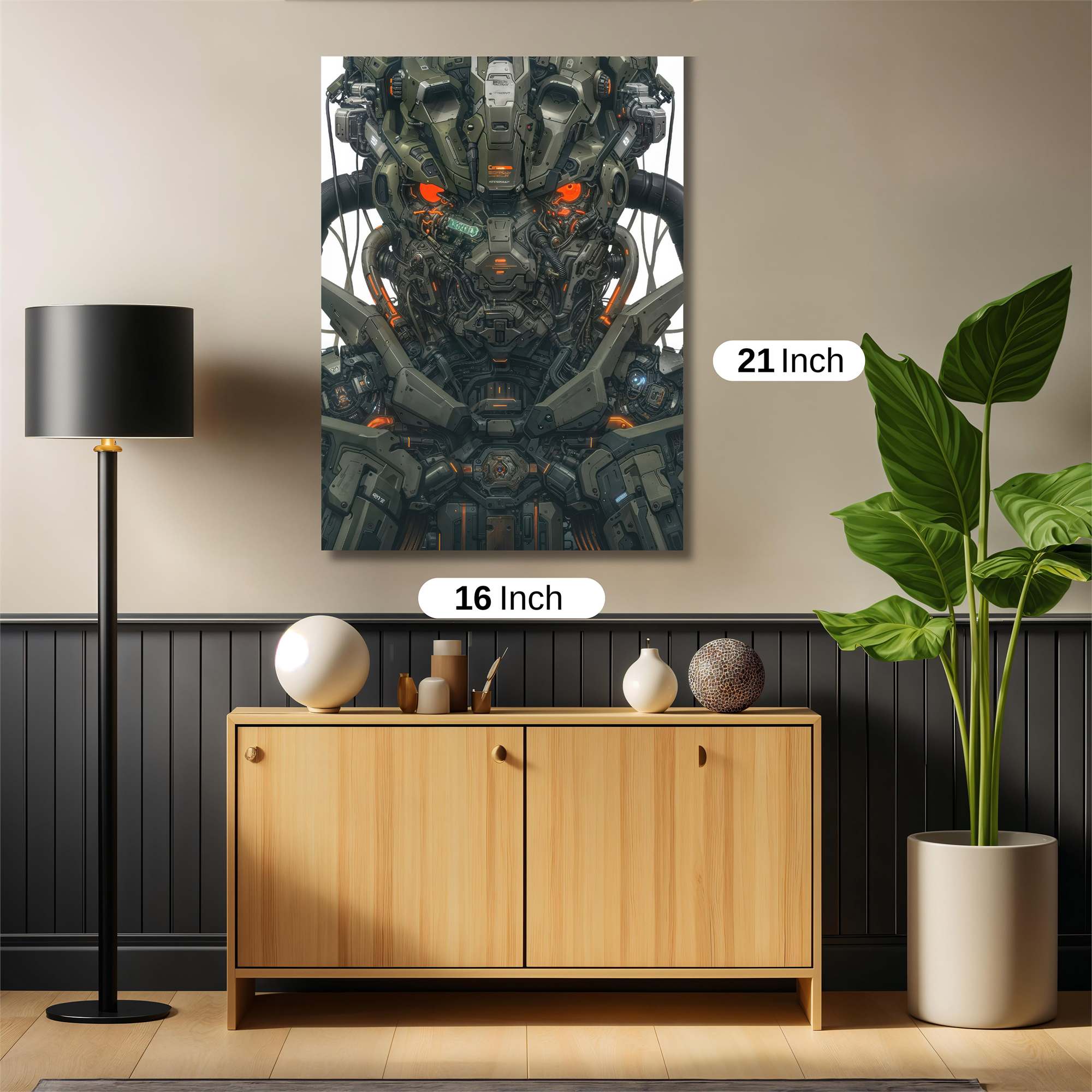 Terminator Ferocious Safe Wall Magnetic / M