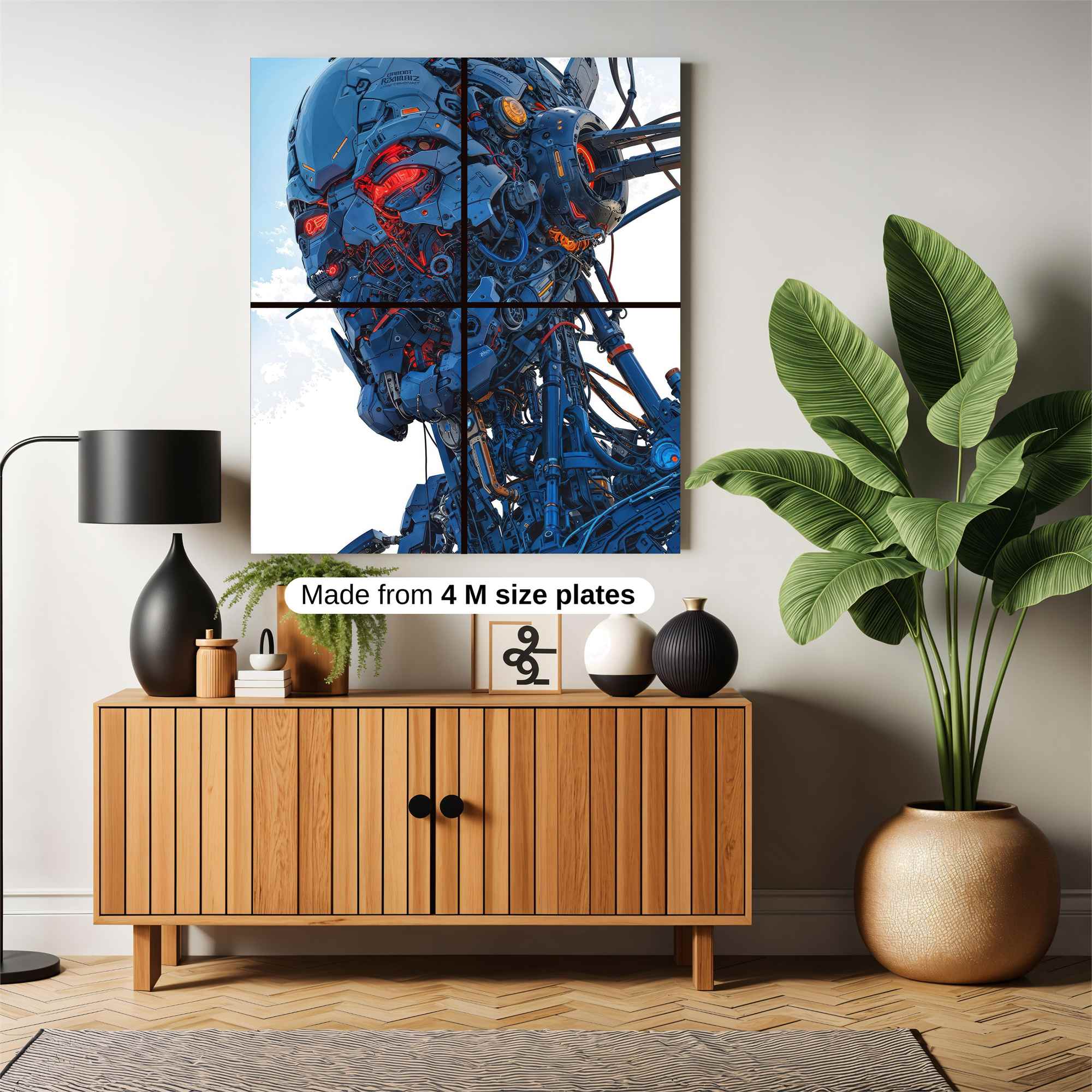 Robot Intense Safe Wall Magnetic / M