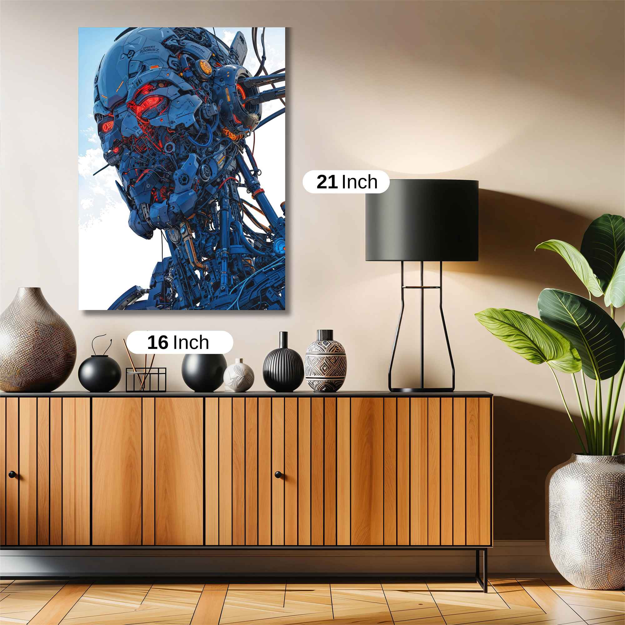 Robot Intense Safe Wall Magnetic / M