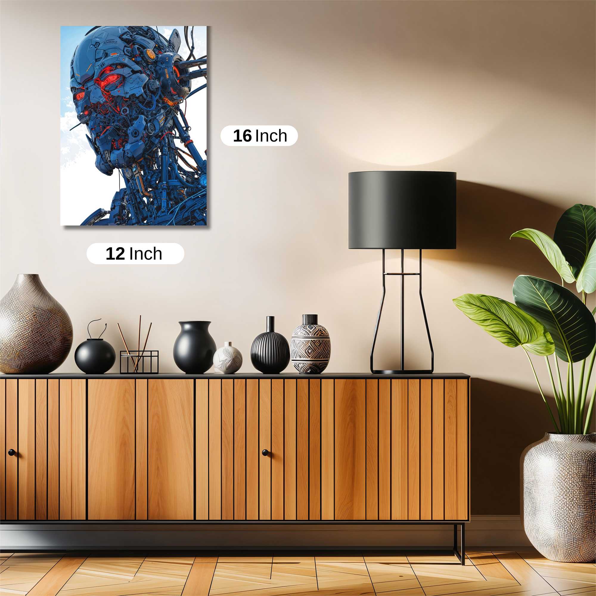 Robot Intense Safe Wall Magnetic / M