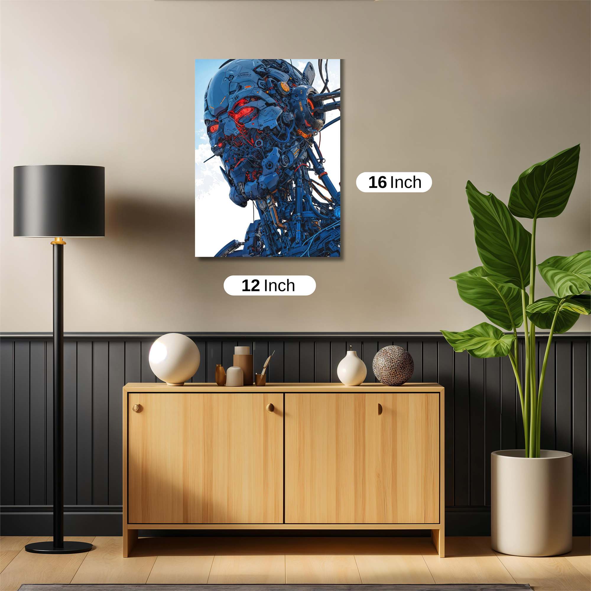 Robot Intense Safe Wall Magnetic / M