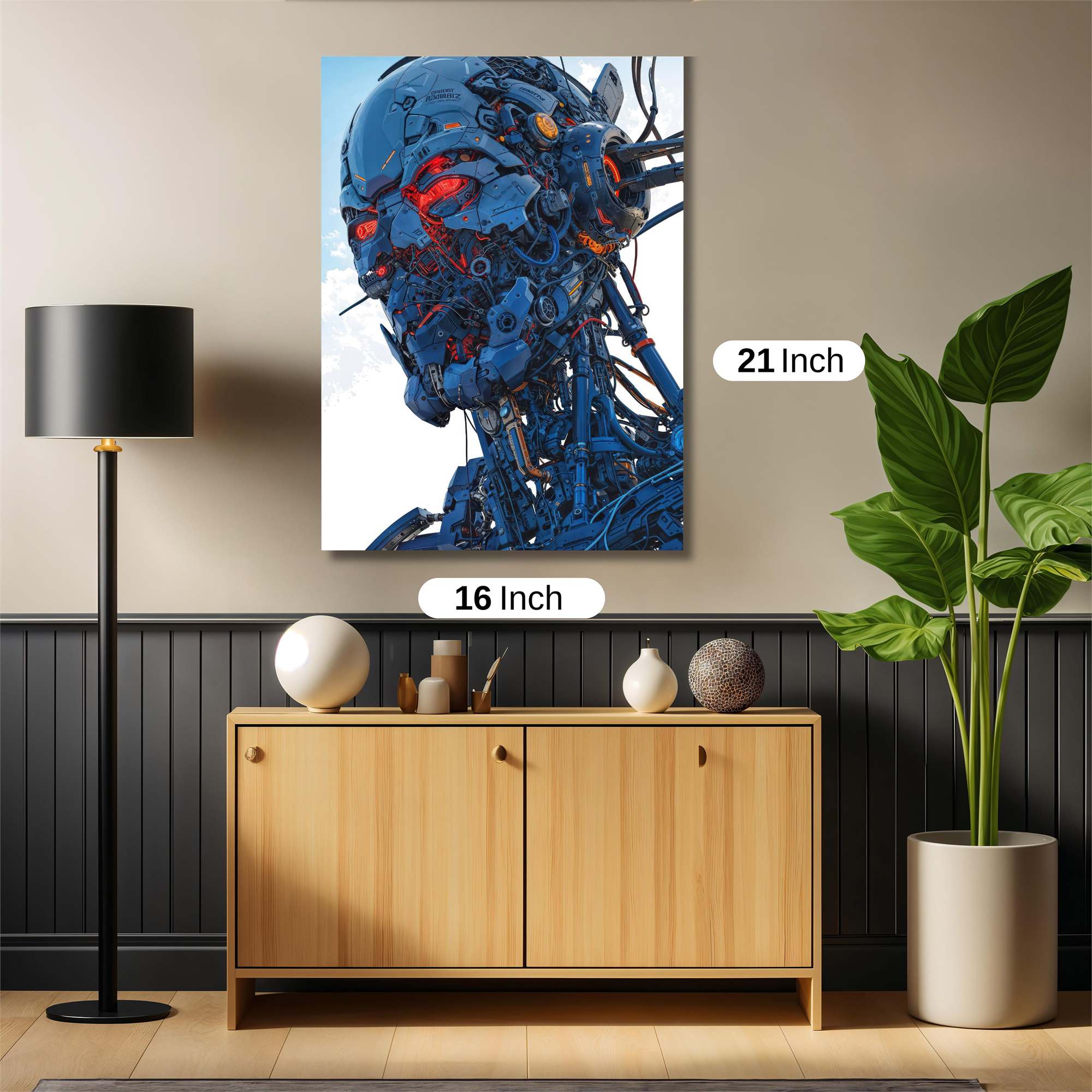 Robot Intense Safe Wall Magnetic / M