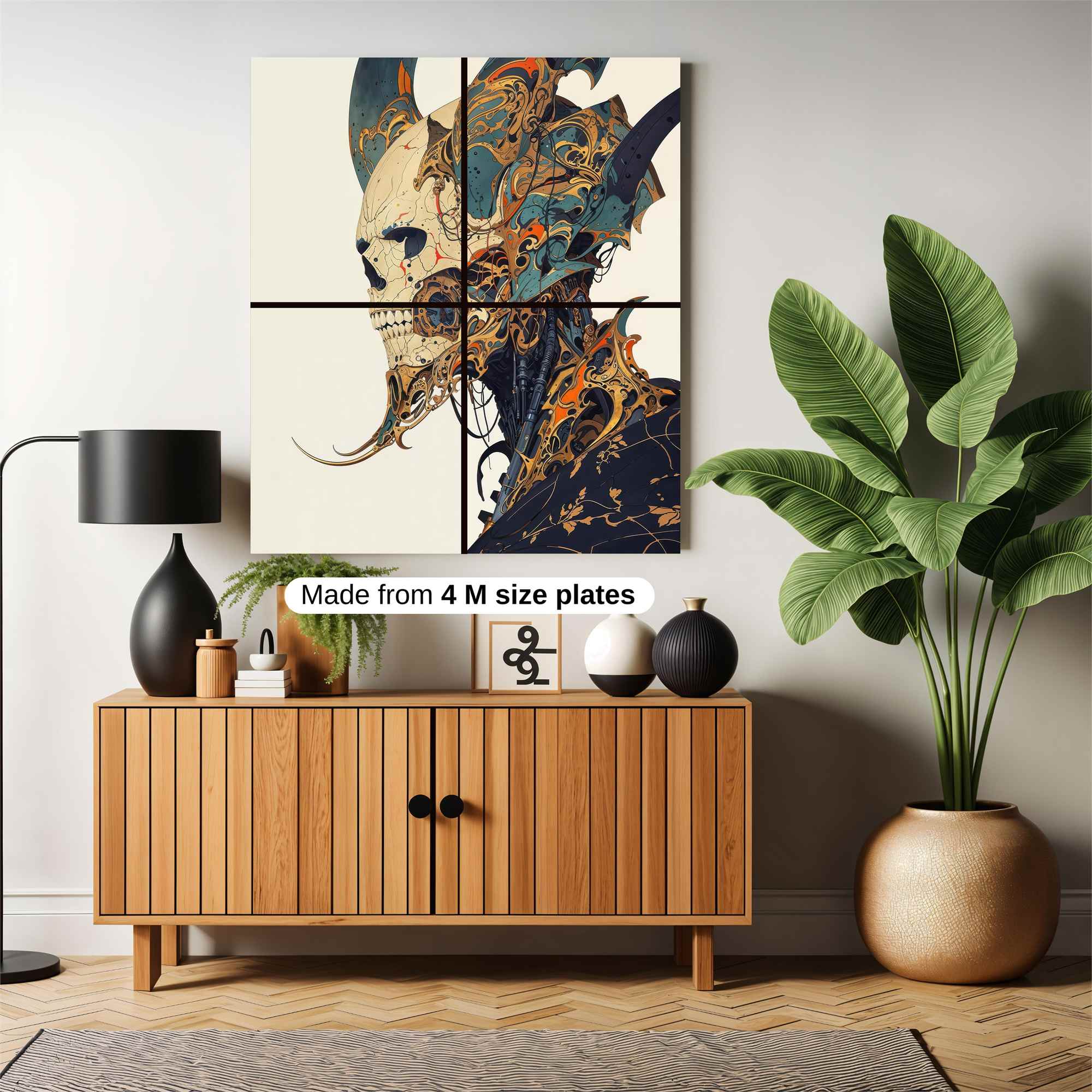 Demon Intricate Safe Wall Magnetic / M