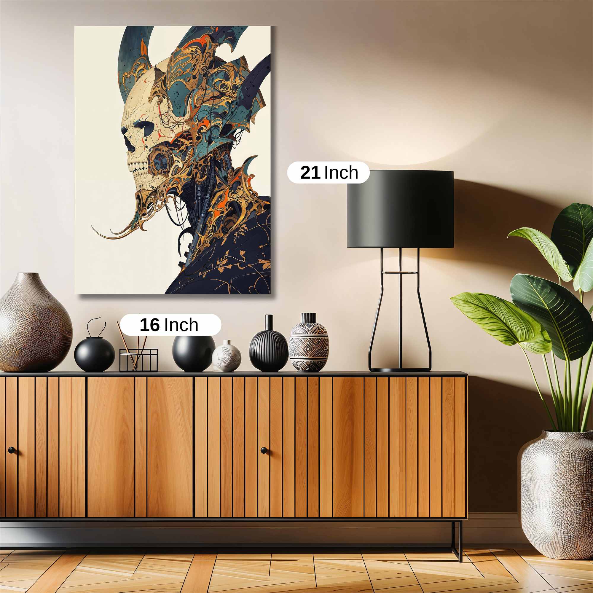 Demon Intricate Safe Wall Magnetic / M