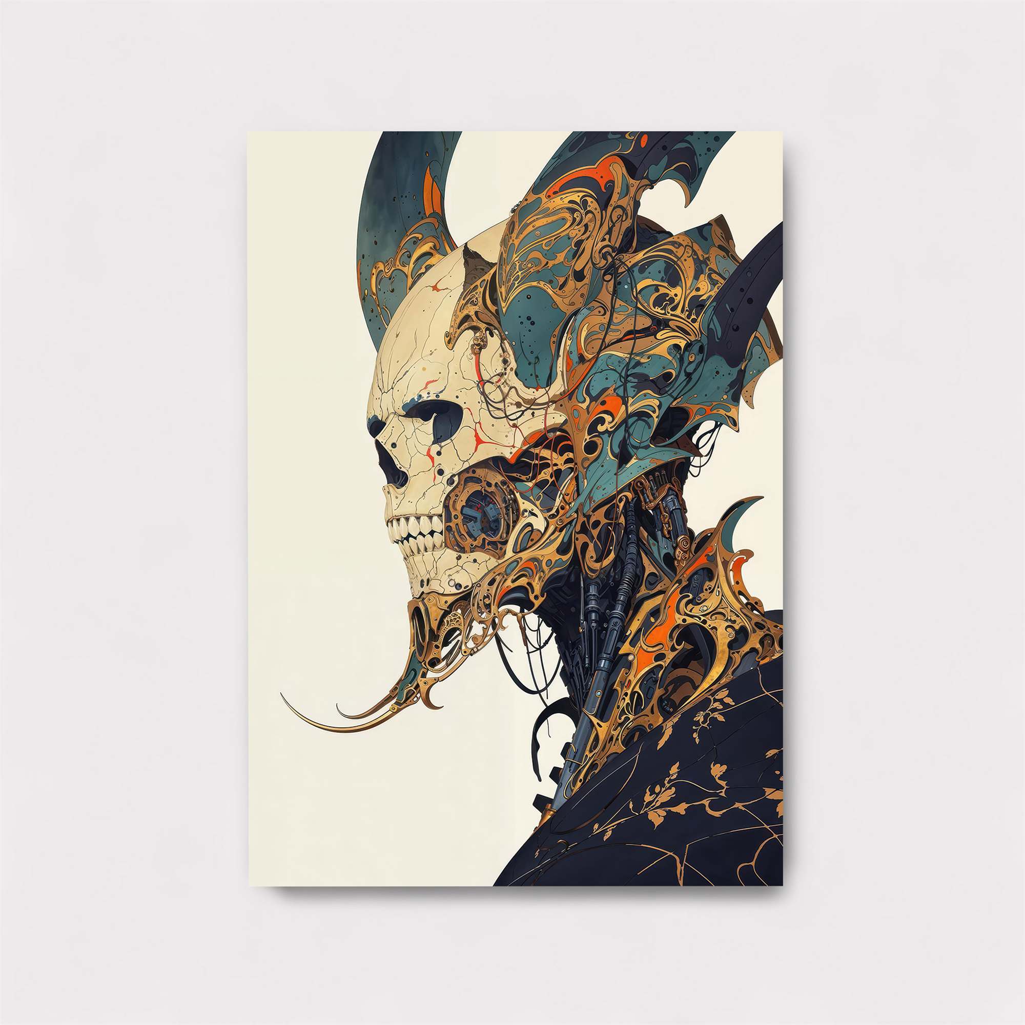 Demon Intricate Safe Wall Magnetic / M