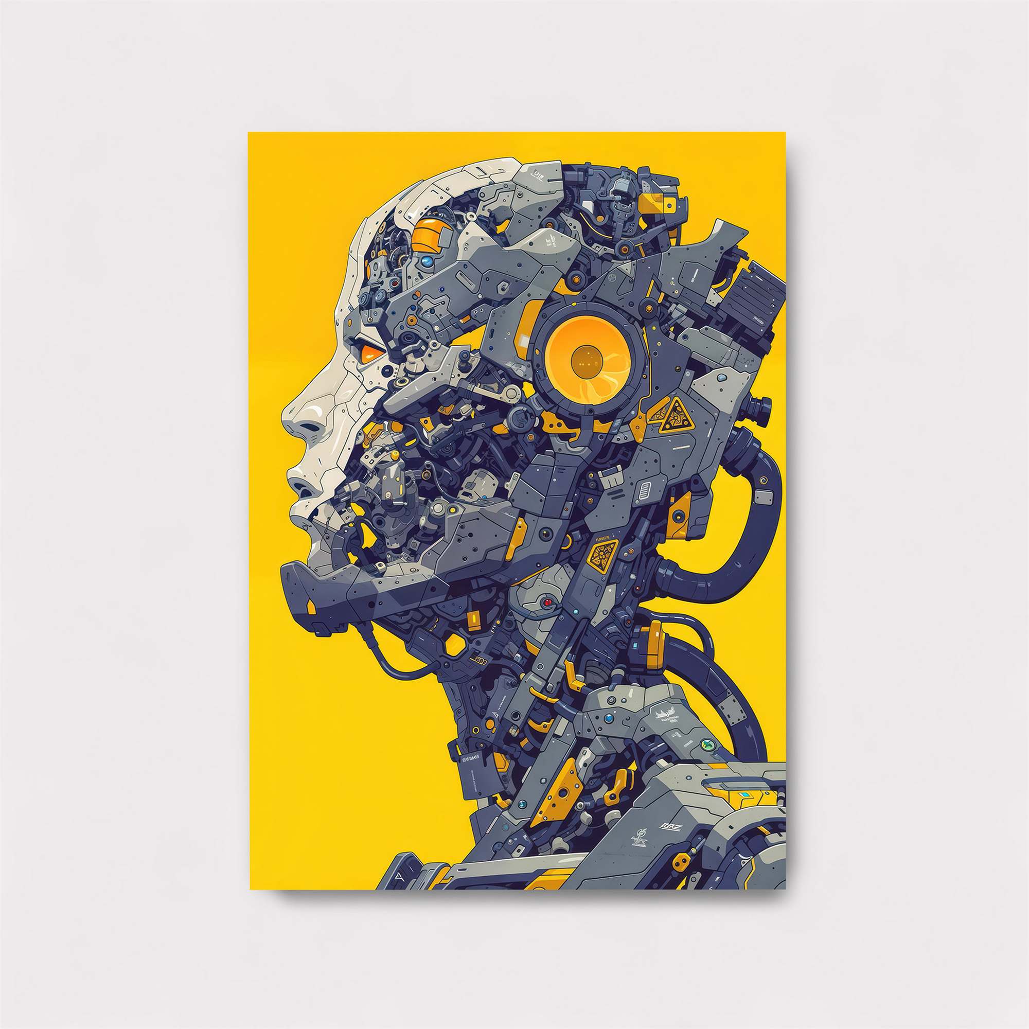 Robot Intrigue Safe Wall Magnetic / M