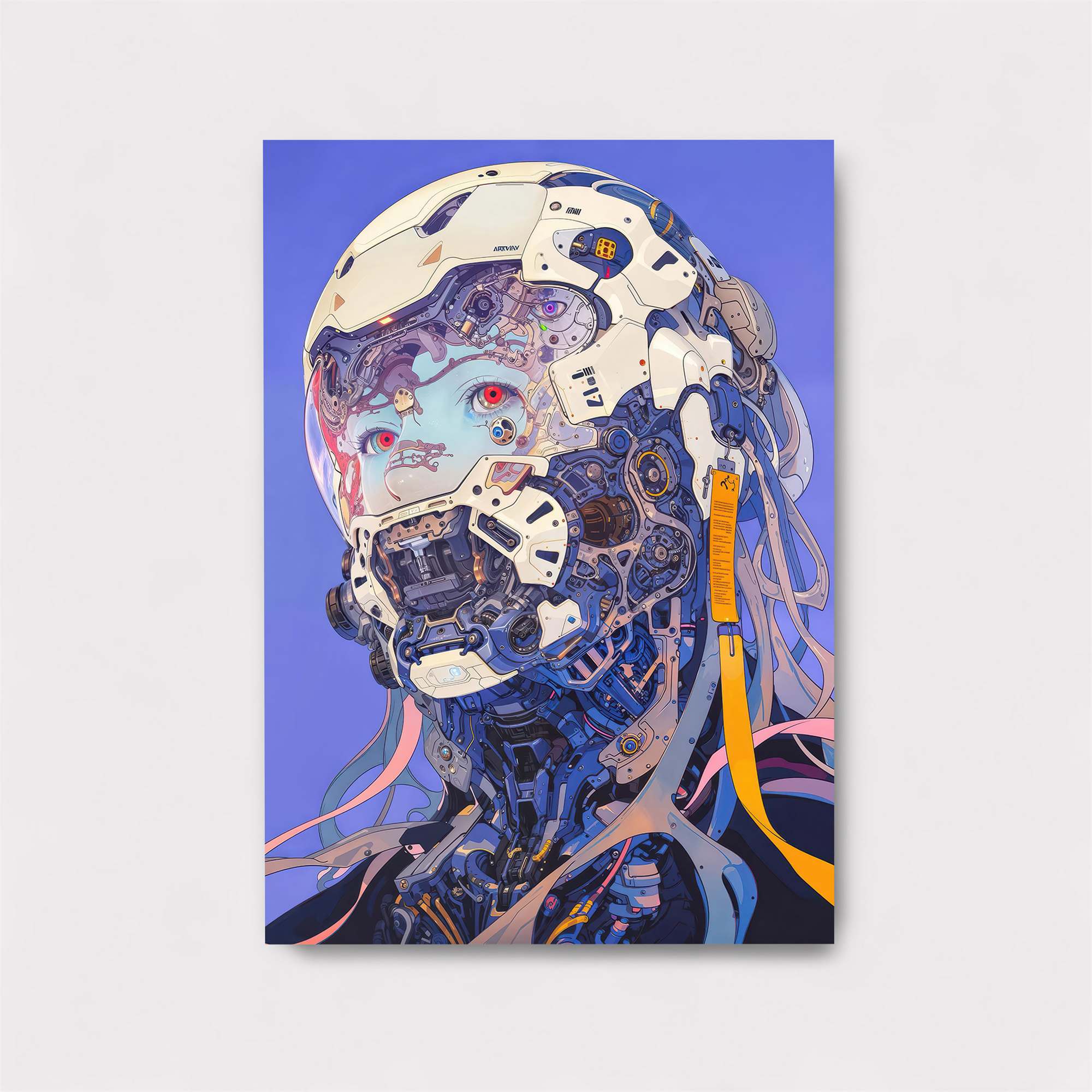 Cyber Serenity Safe Wall Magnetic / M