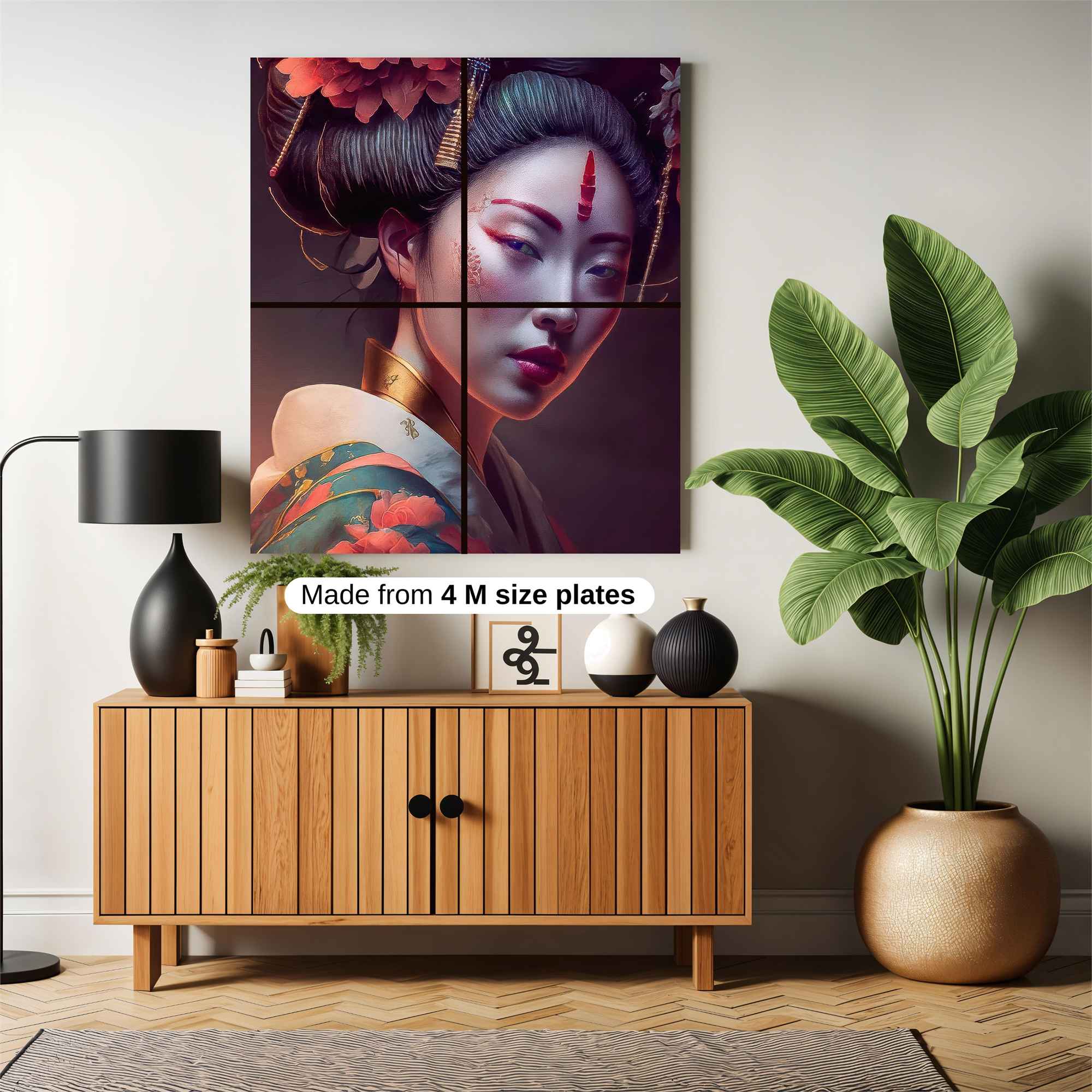 Geisha Enigmatic Safe Wall Magnetic / M