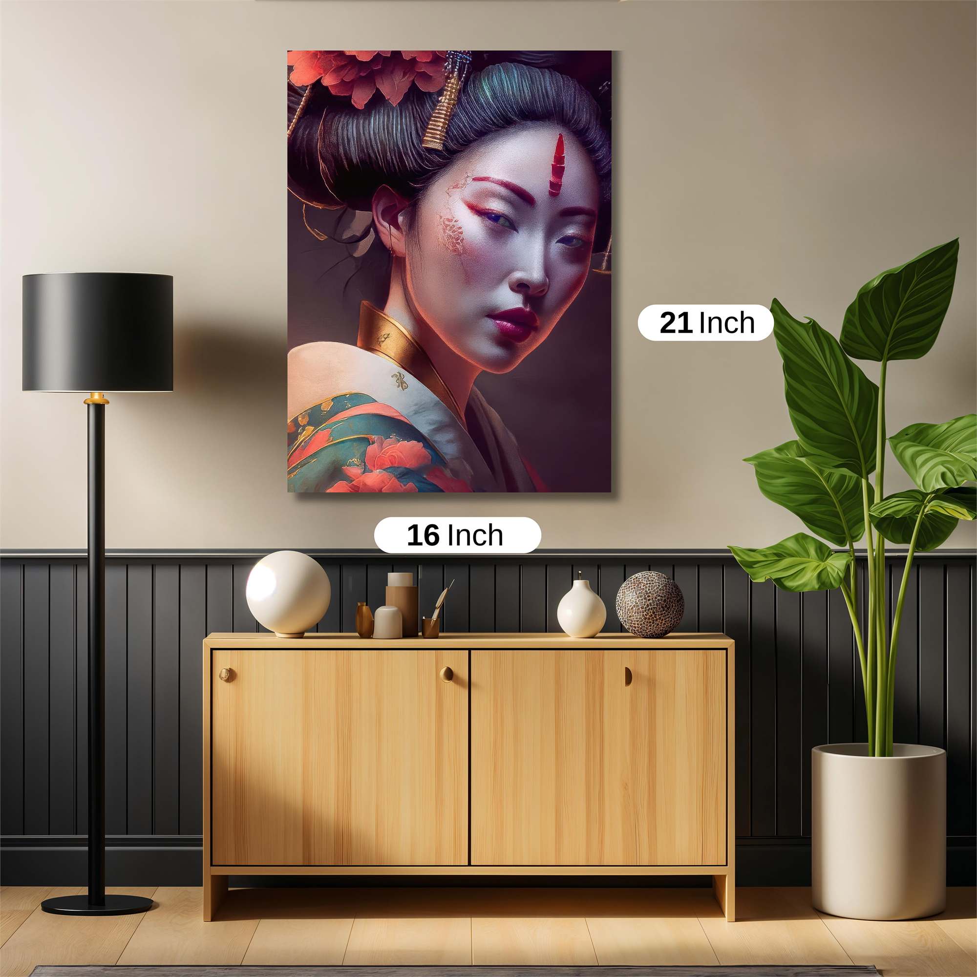 Geisha Enigmatic Safe Wall Magnetic / M