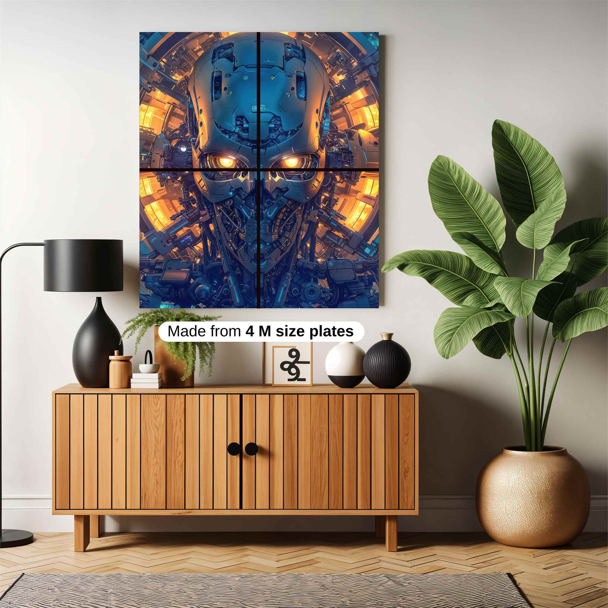 Robot Intense Safe Wall Magnetic / M