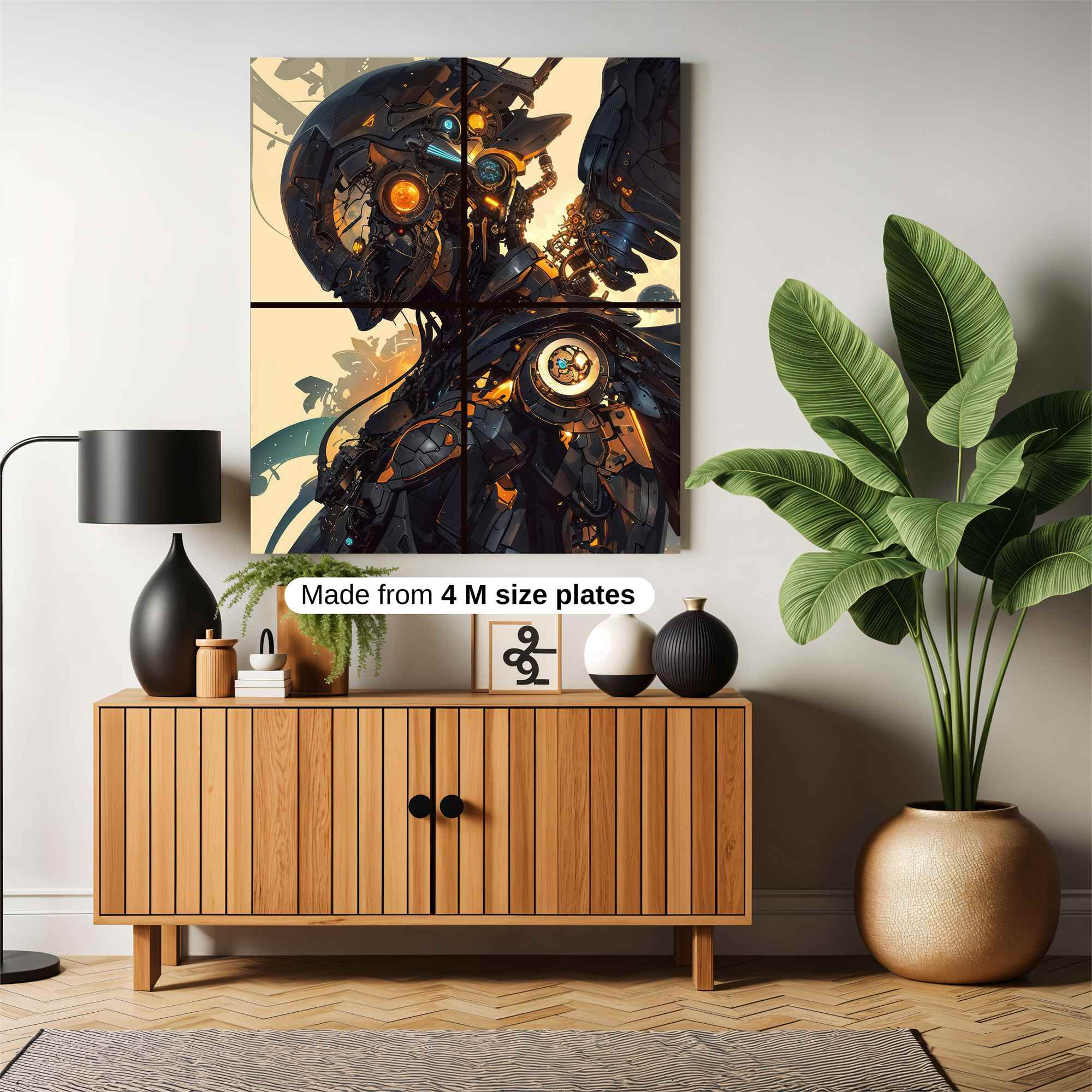 Cyber Angel Safe Wall Magnetic / M