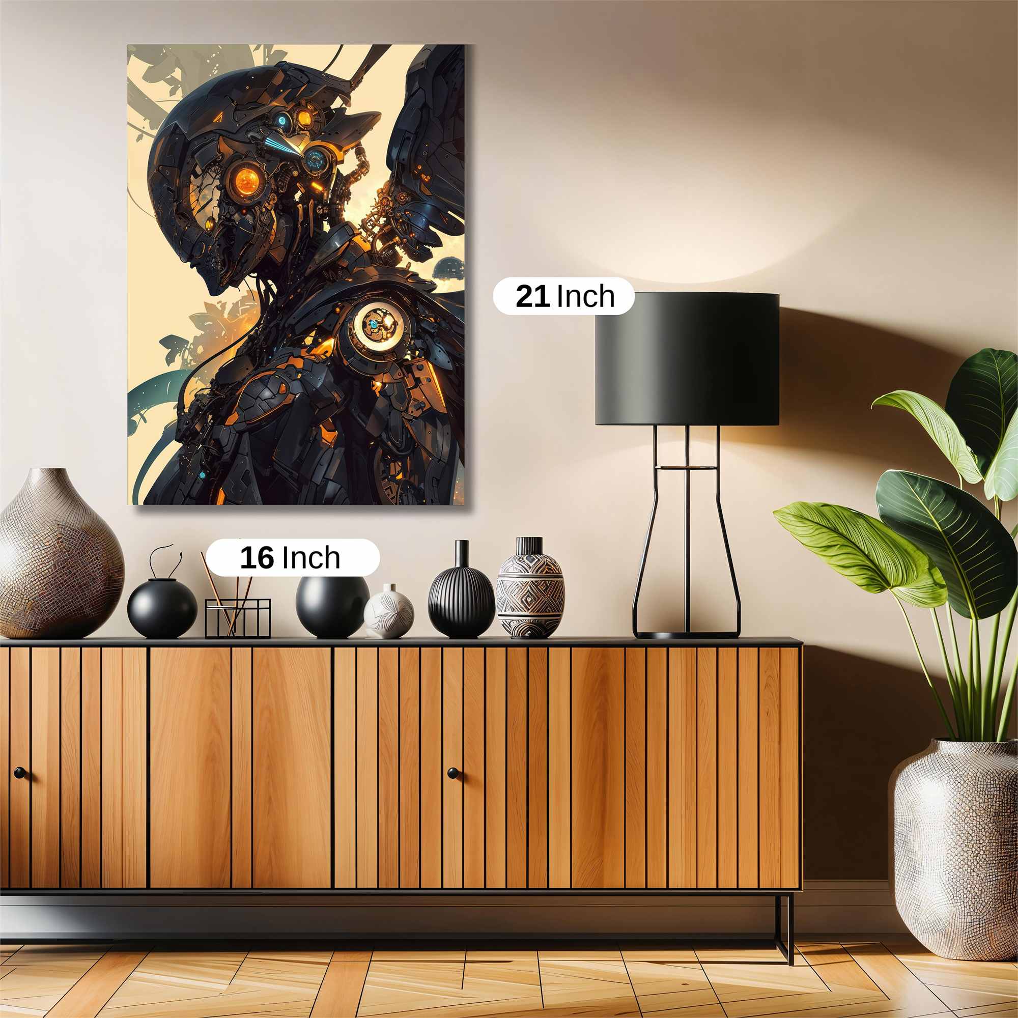 Cyber Angel Safe Wall Magnetic / M