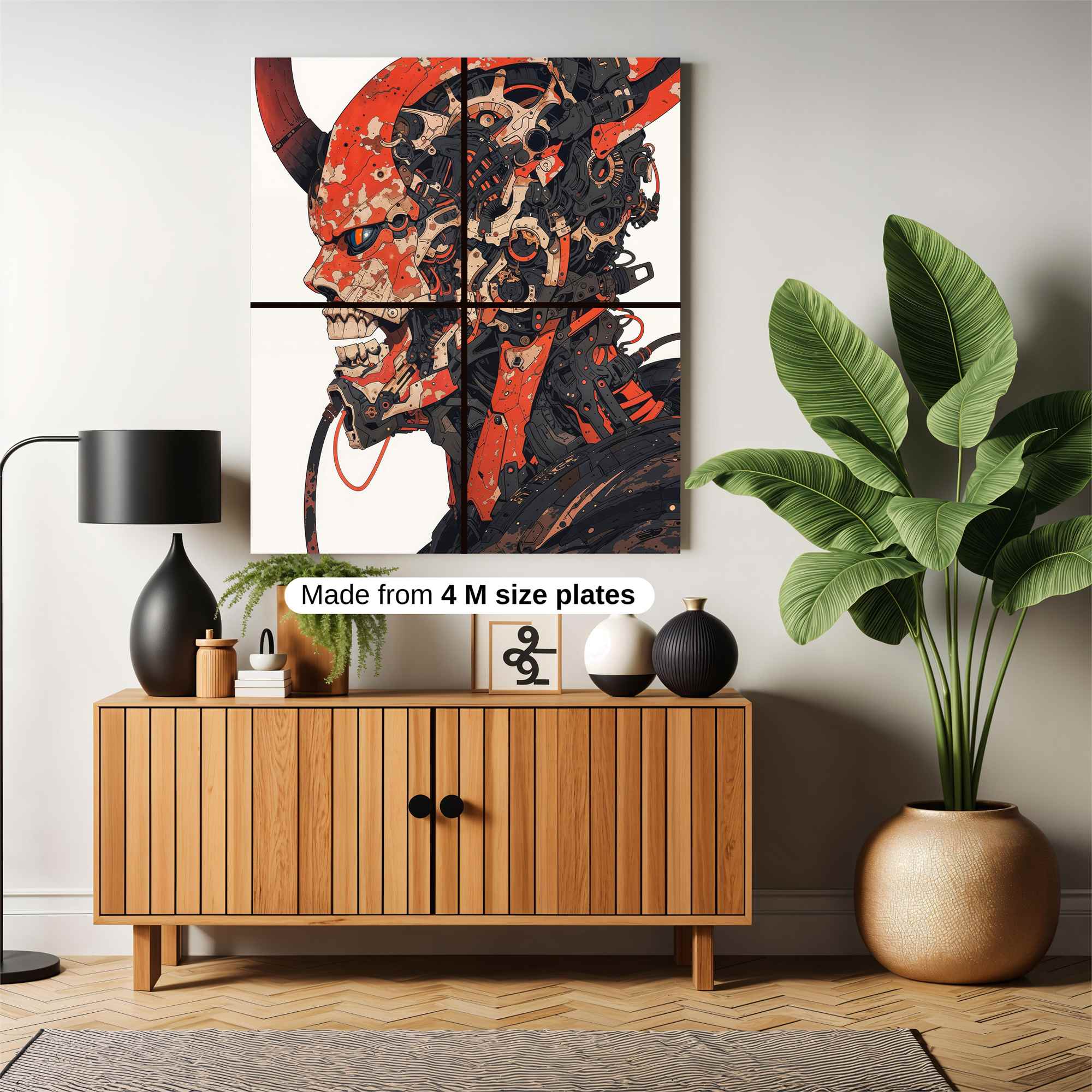 Demon Rage Safe Wall Magnetic / M