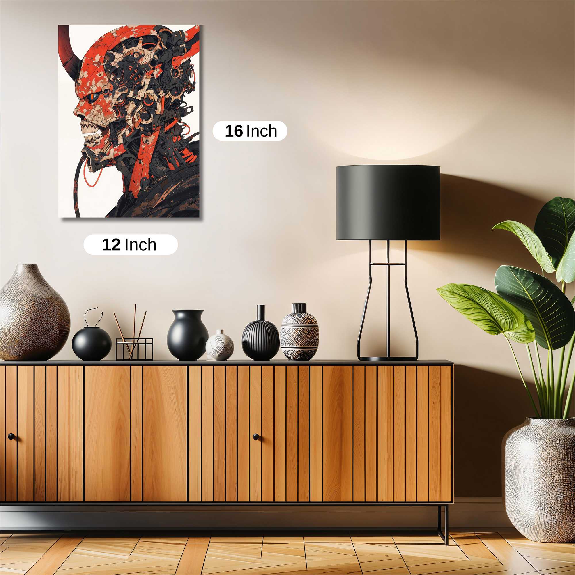 Demon Rage Safe Wall Magnetic / M