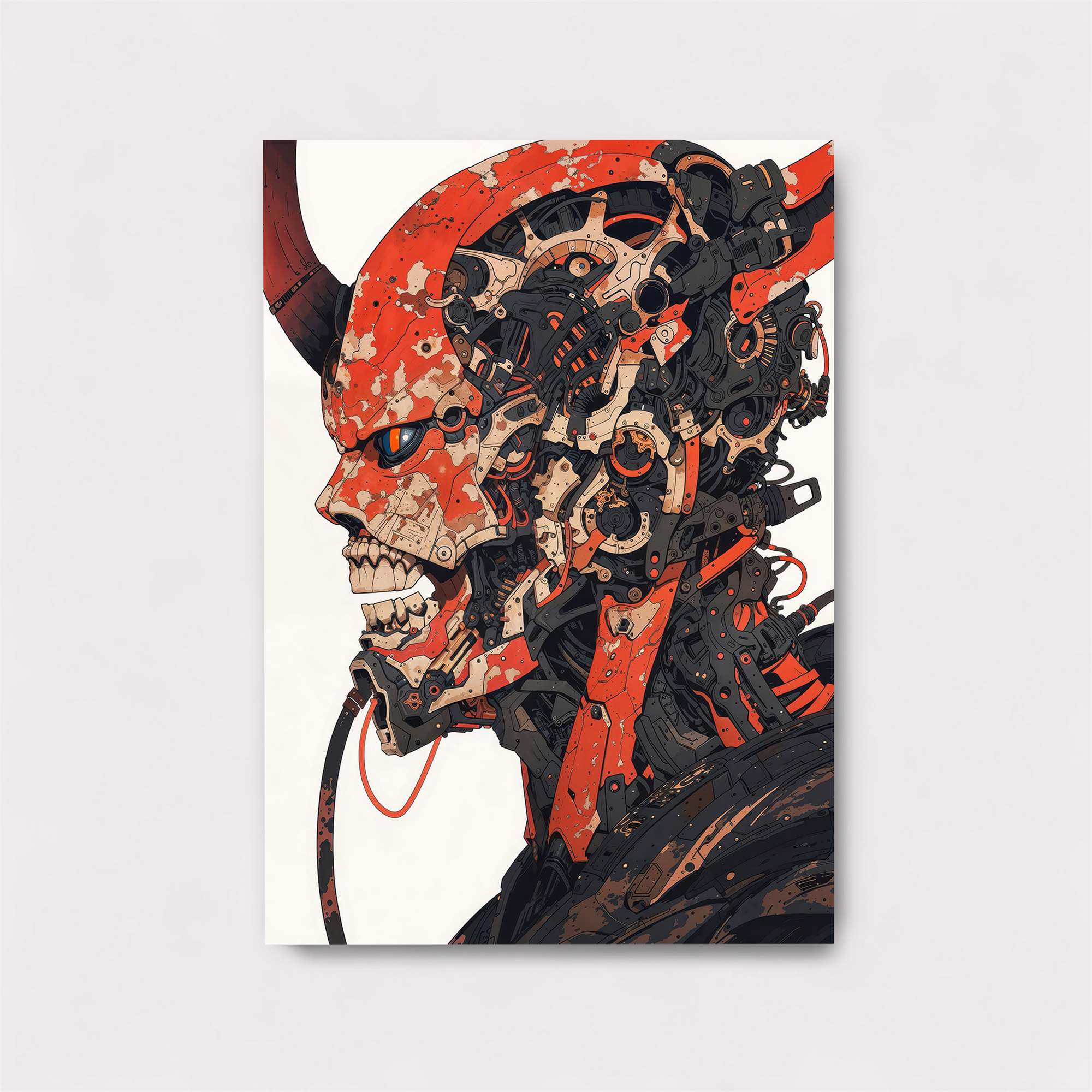 Demon Rage Safe Wall Magnetic / M