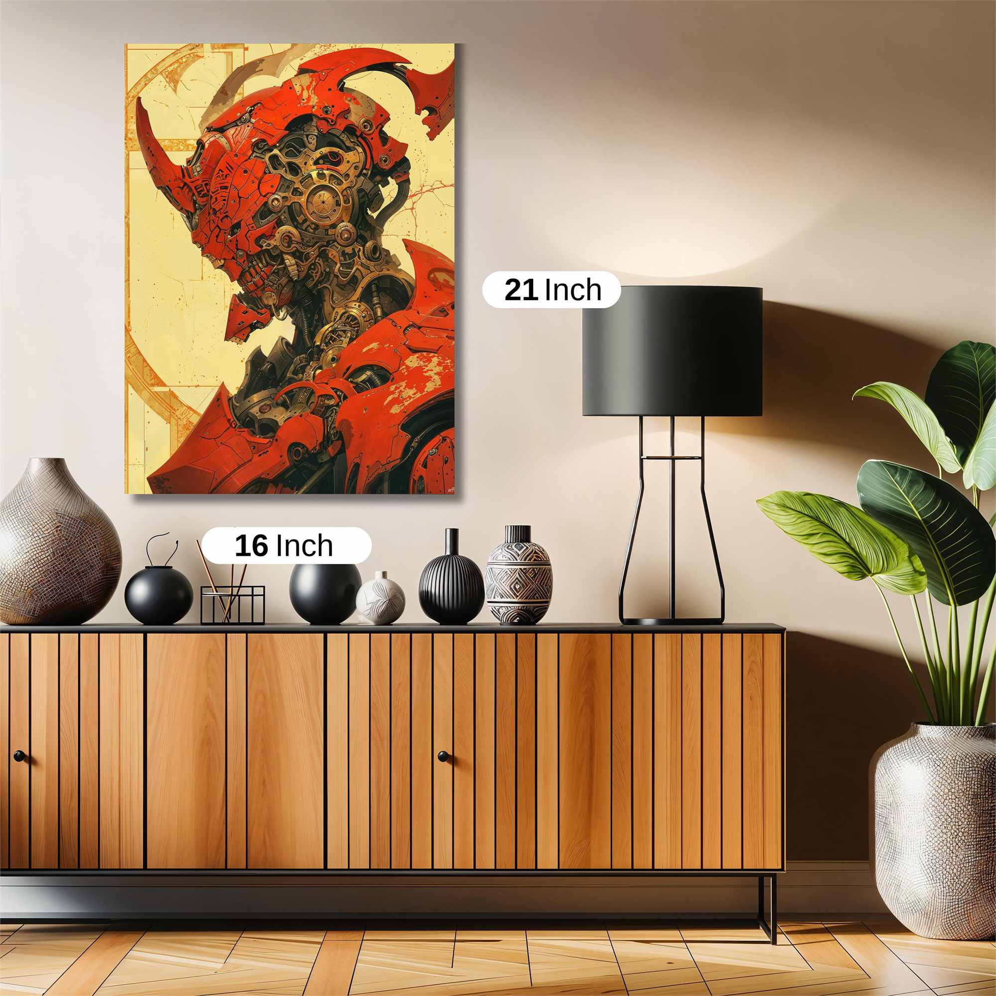 Mecha Melancholy Safe Wall Magnetic / M