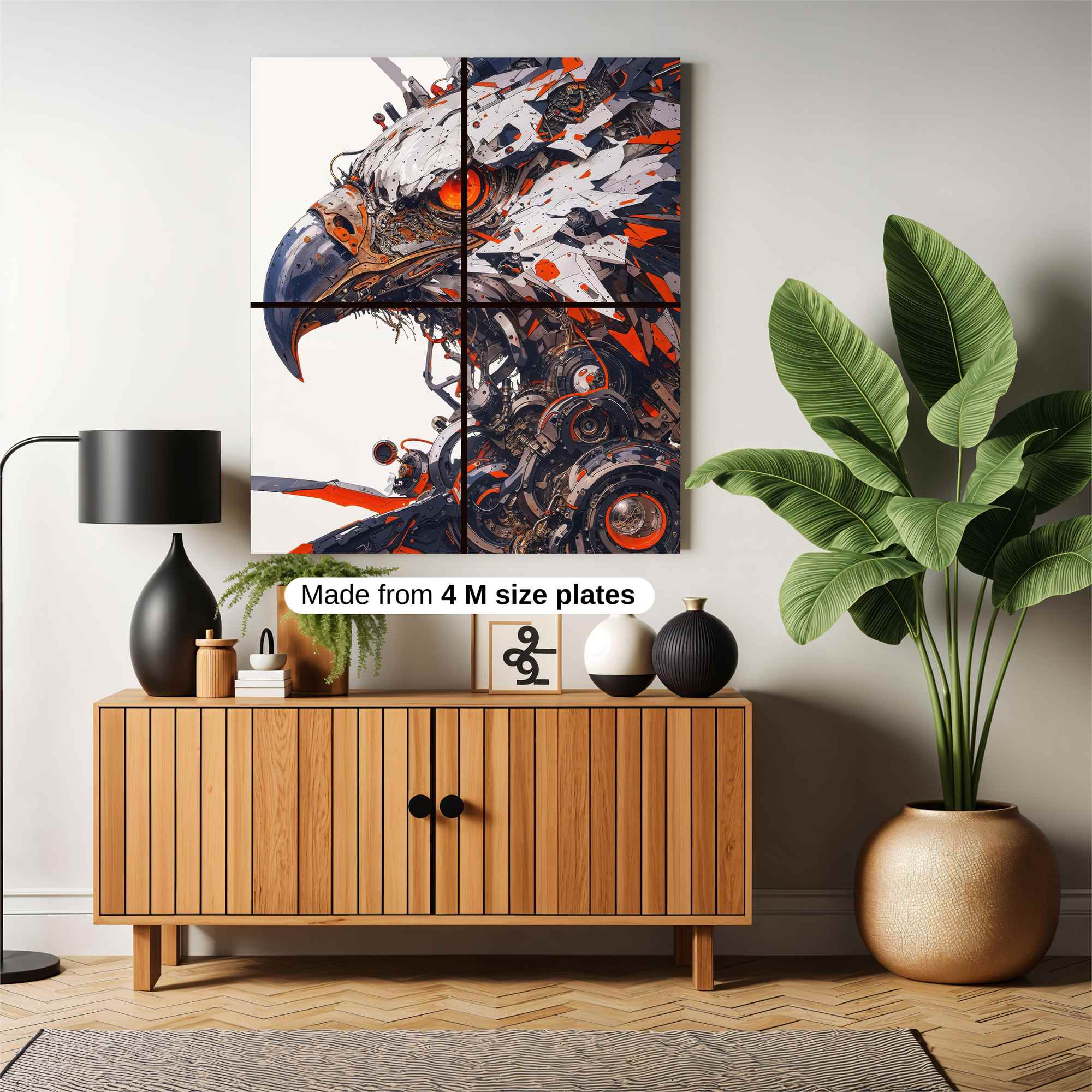 Eagle Cyberpunk Safe Wall Magnetic / M